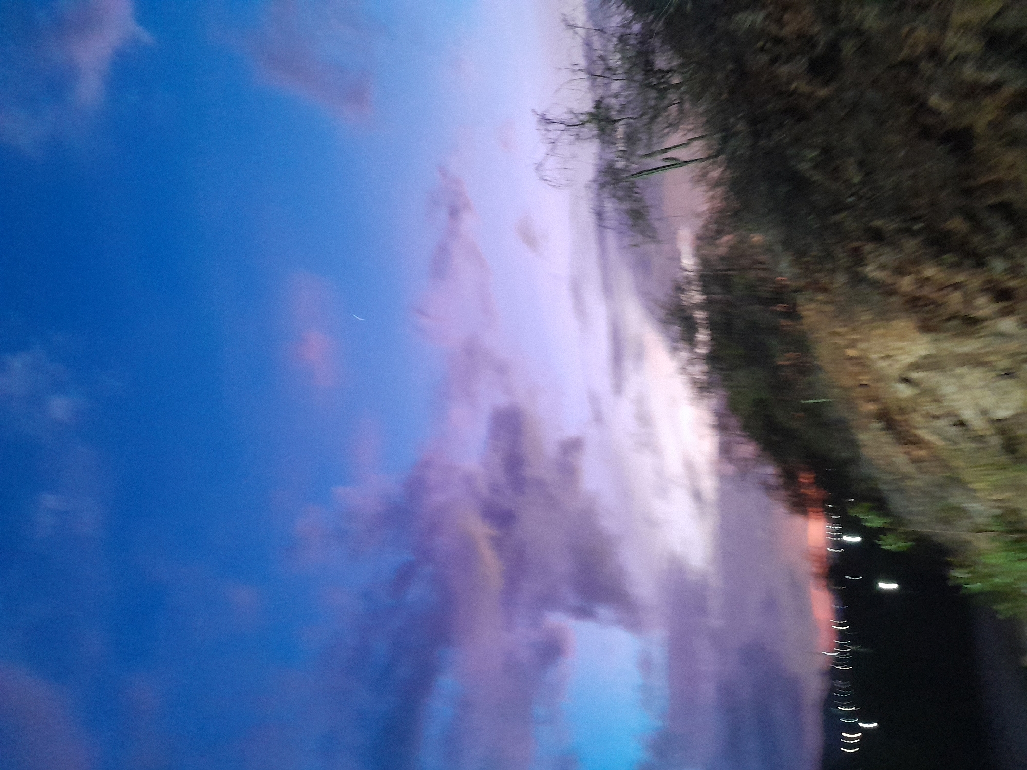 Evening walk through Santa Ana Venezuela captures twilight streets
