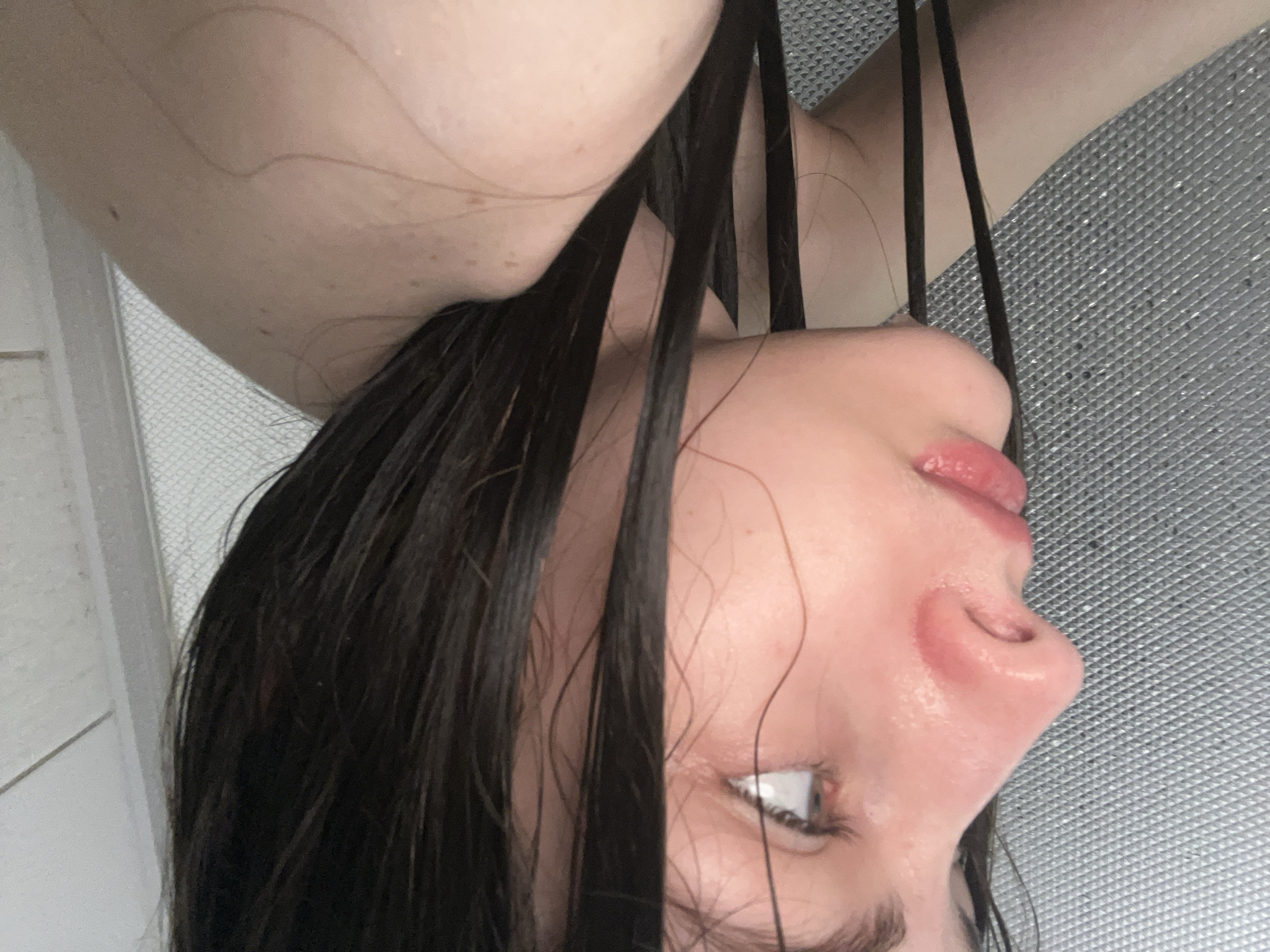 Personal shower routine documented in Saint Petersburg apartment