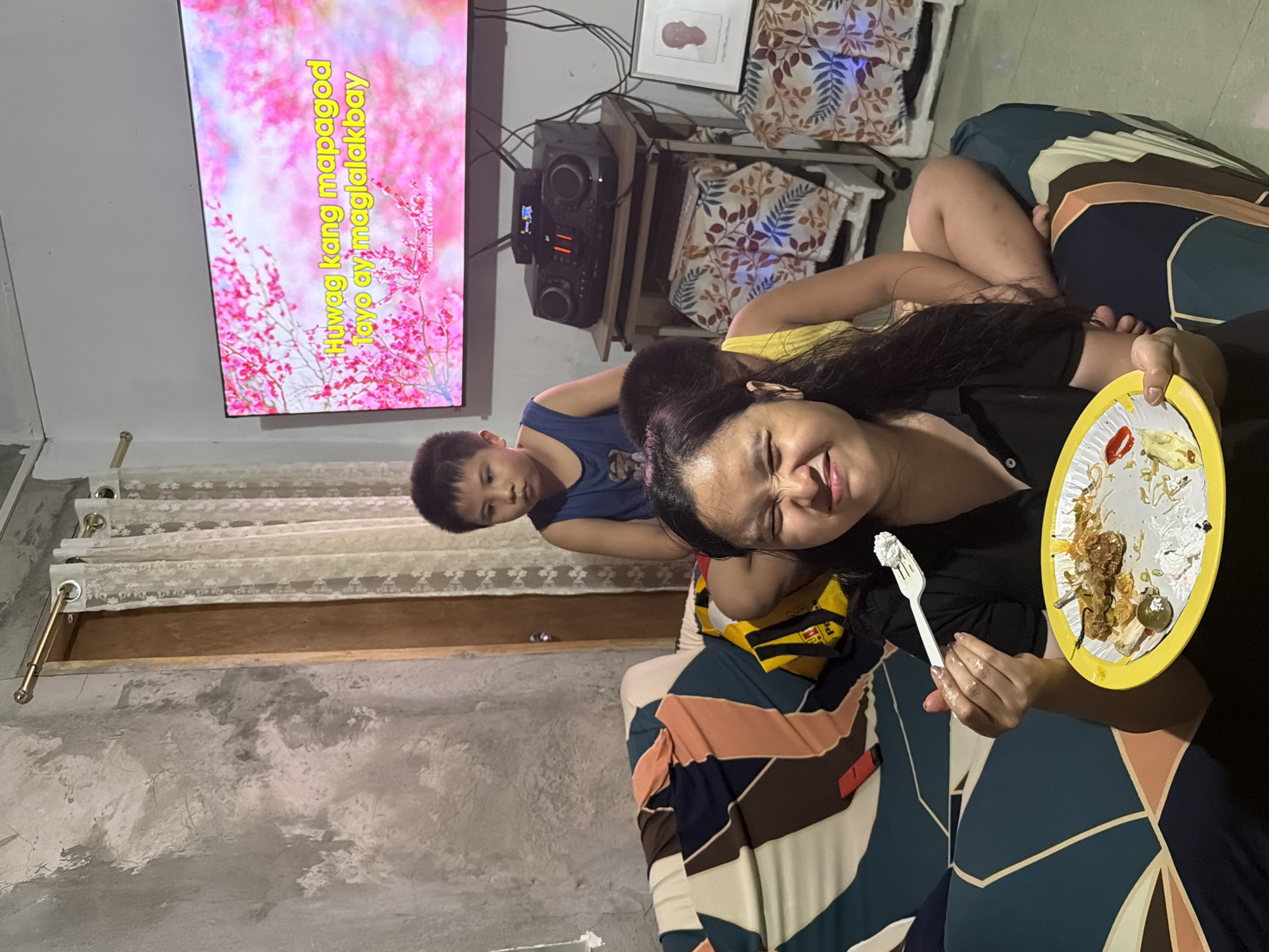 Food, karaoke, and downtime at a Davao home gathering