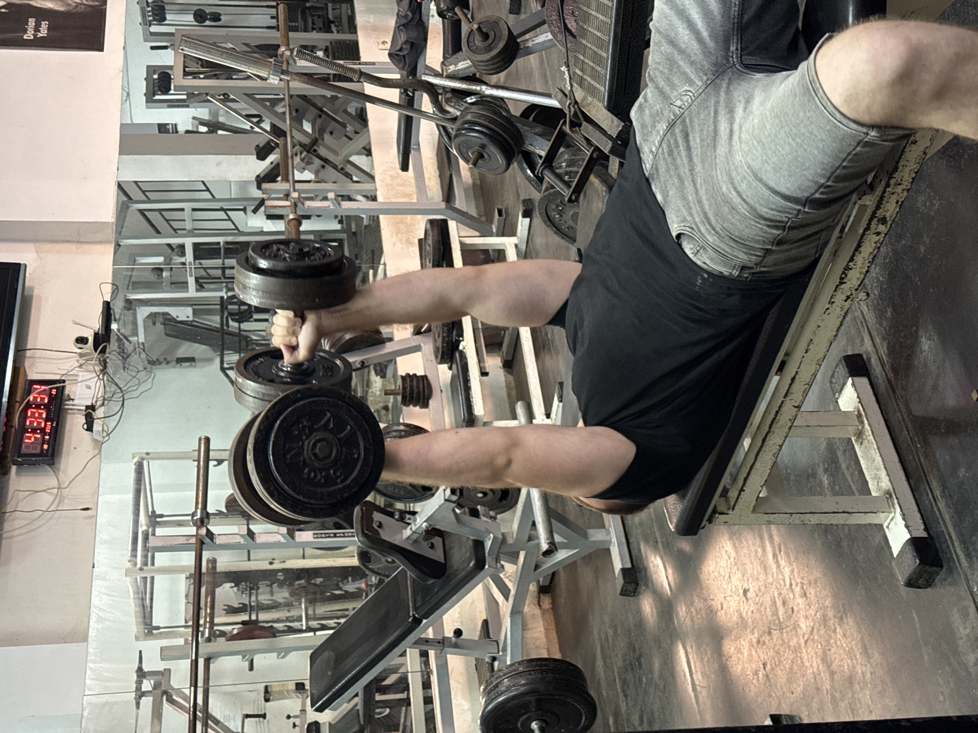 Gym workout and street scenes around Shumen, Bulgaria