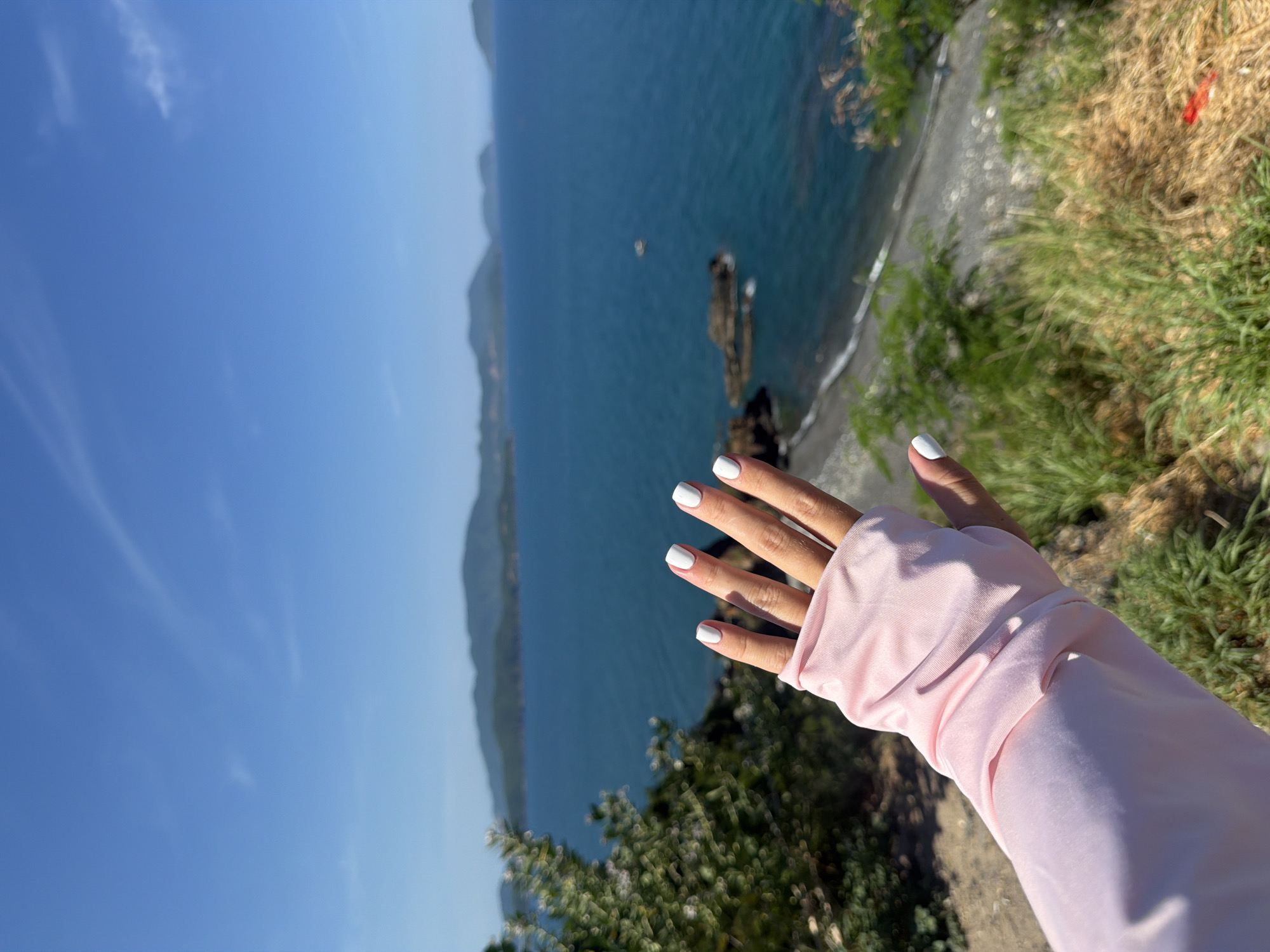 Coastal road trip with ocean views in Nam Nha Trang