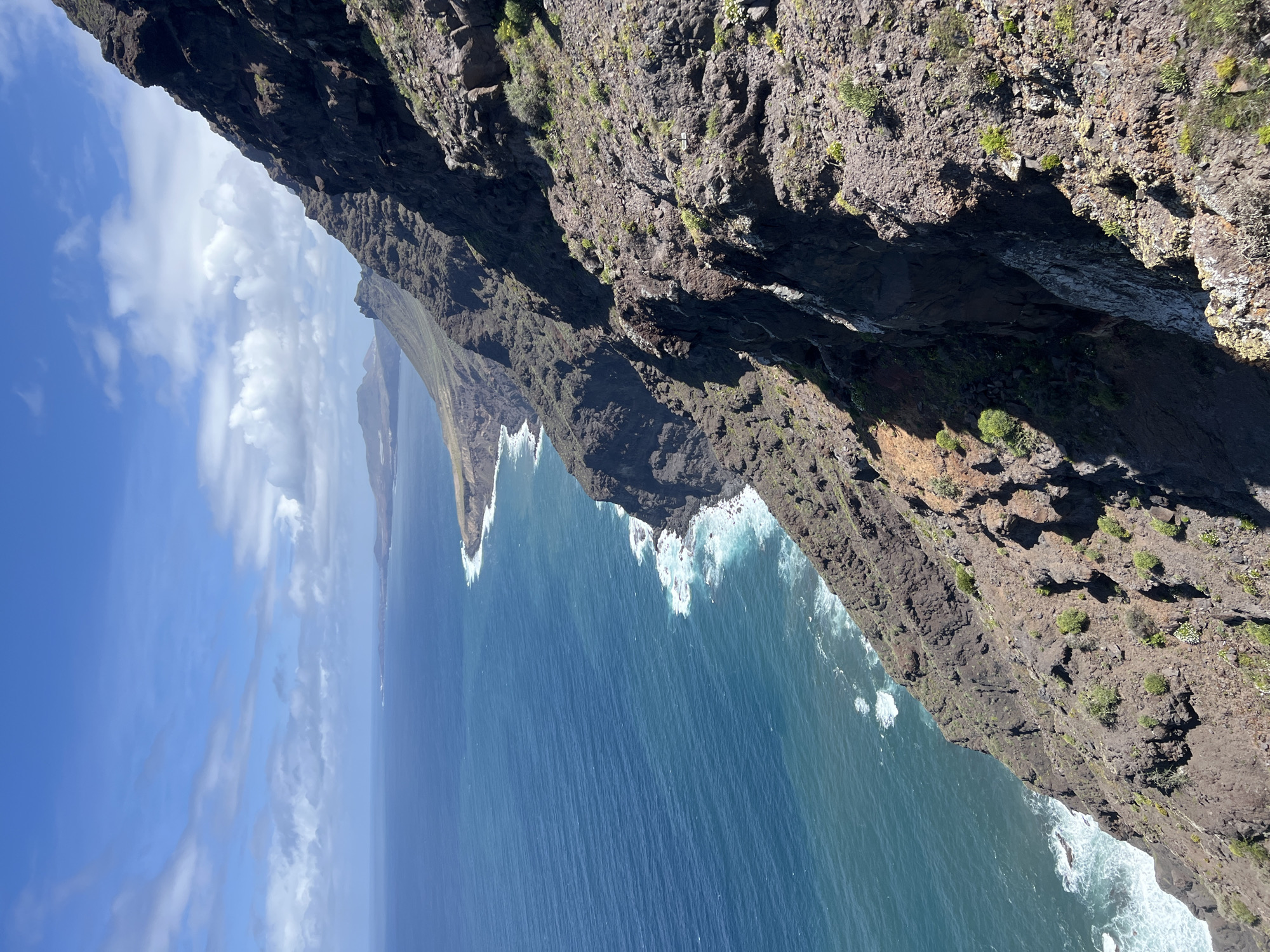 Dramatic coastline captured at Tirma, Spain cliffs