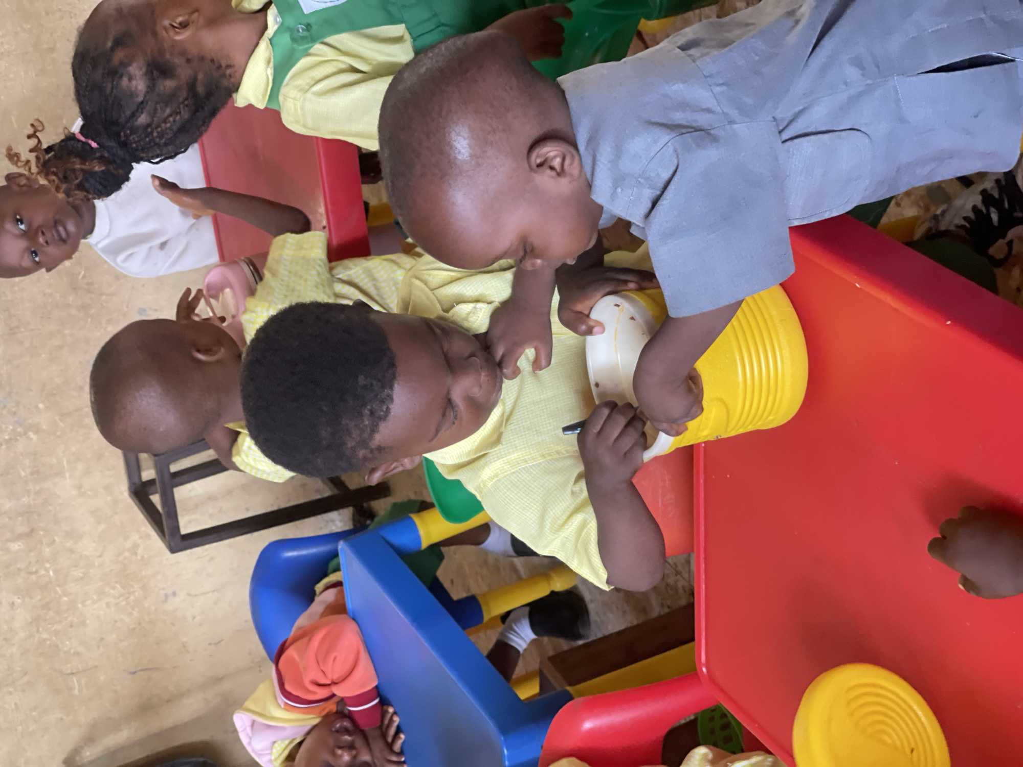 Children attend classes at Akwanga school in Nigeria