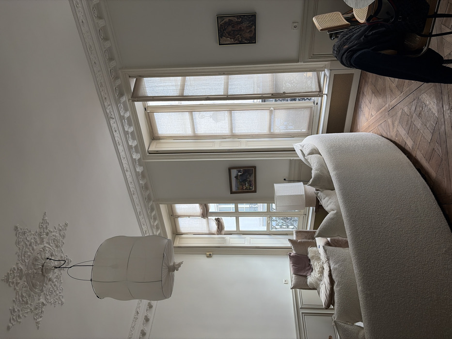 Morning scenes from classic Parisian apartment documented