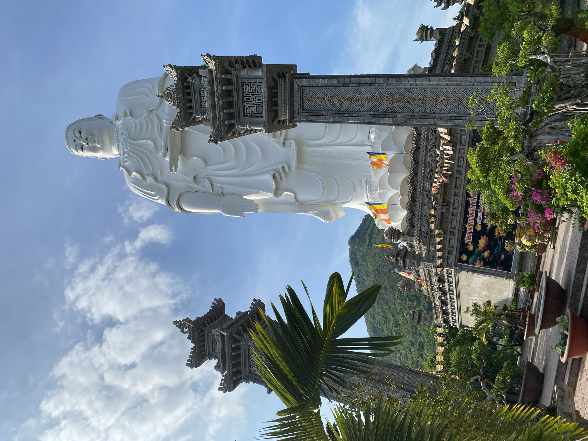 Morning visit to a hilltop Buddhist temple complex in Nha Trang