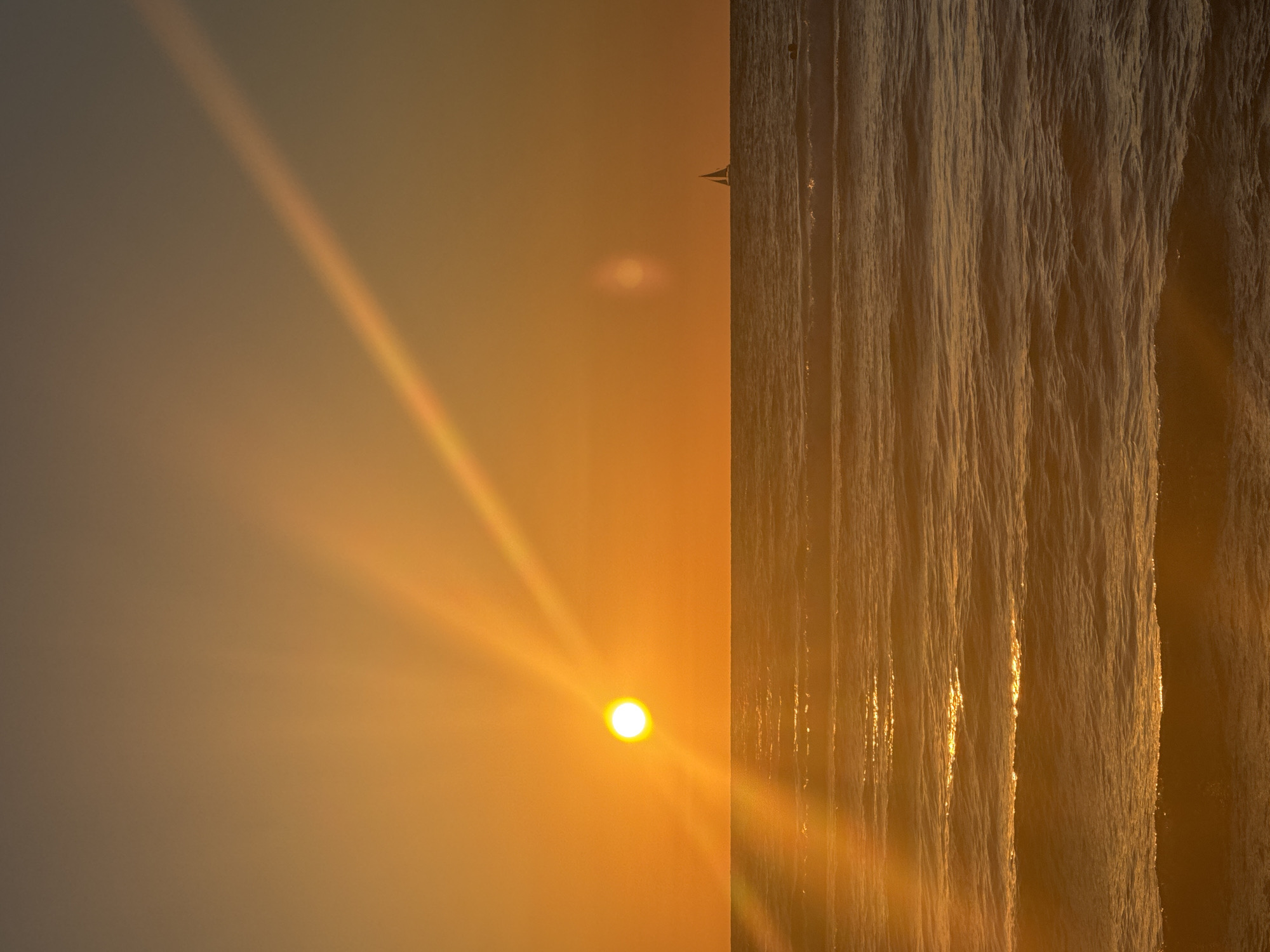 Golden hour on the Tel Aviv waterfront