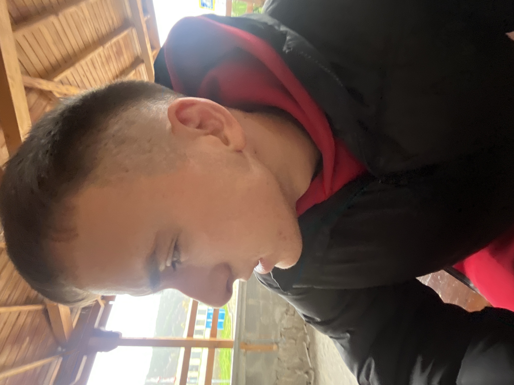 Young people gather at gazebo in Asenovgrad for morning hangout