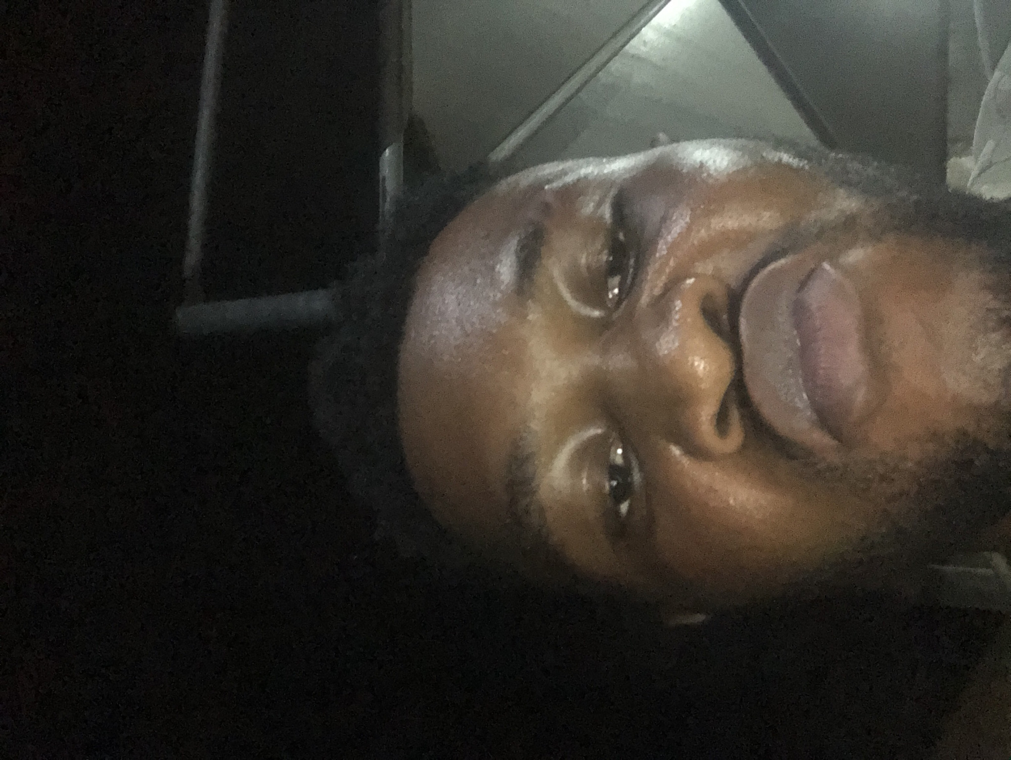 Man documented in 19 close-up photos over 16-minute span