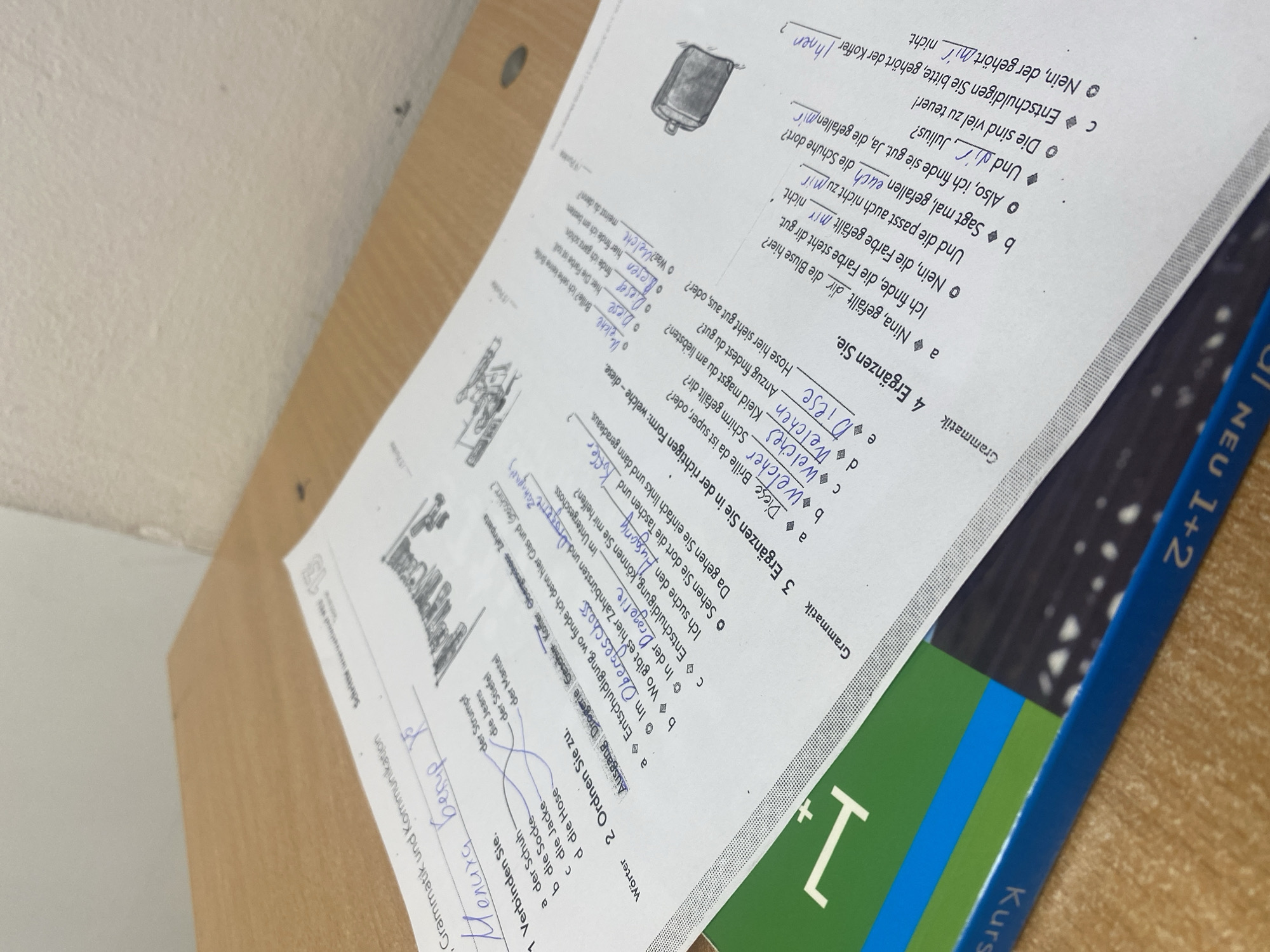 German language class observed in Sliven, Bulgaria classroom