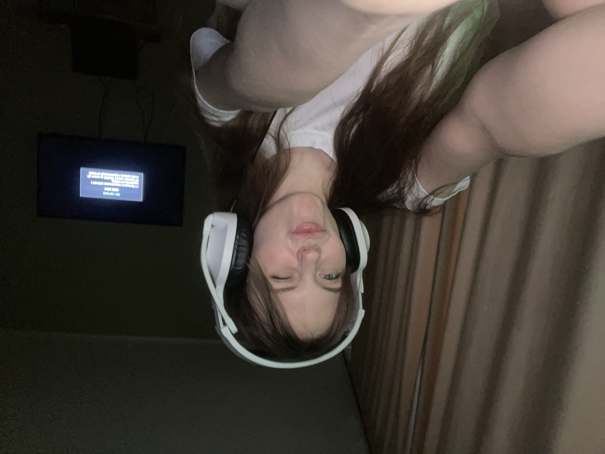 Woman Films Playful Self-Video Session in Ufa Apartment