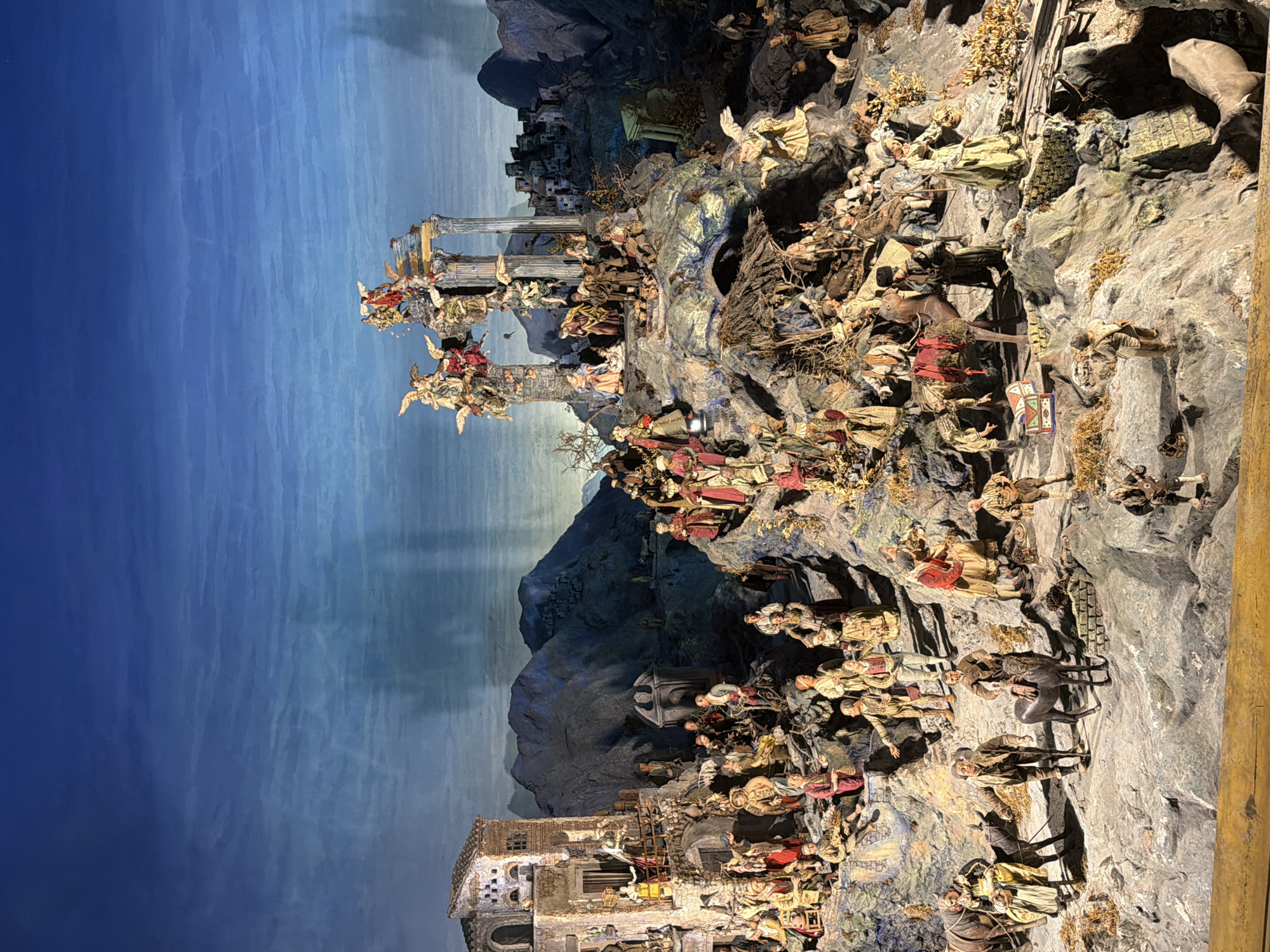 Tourist captures Naples historical sites during morning cultural tour