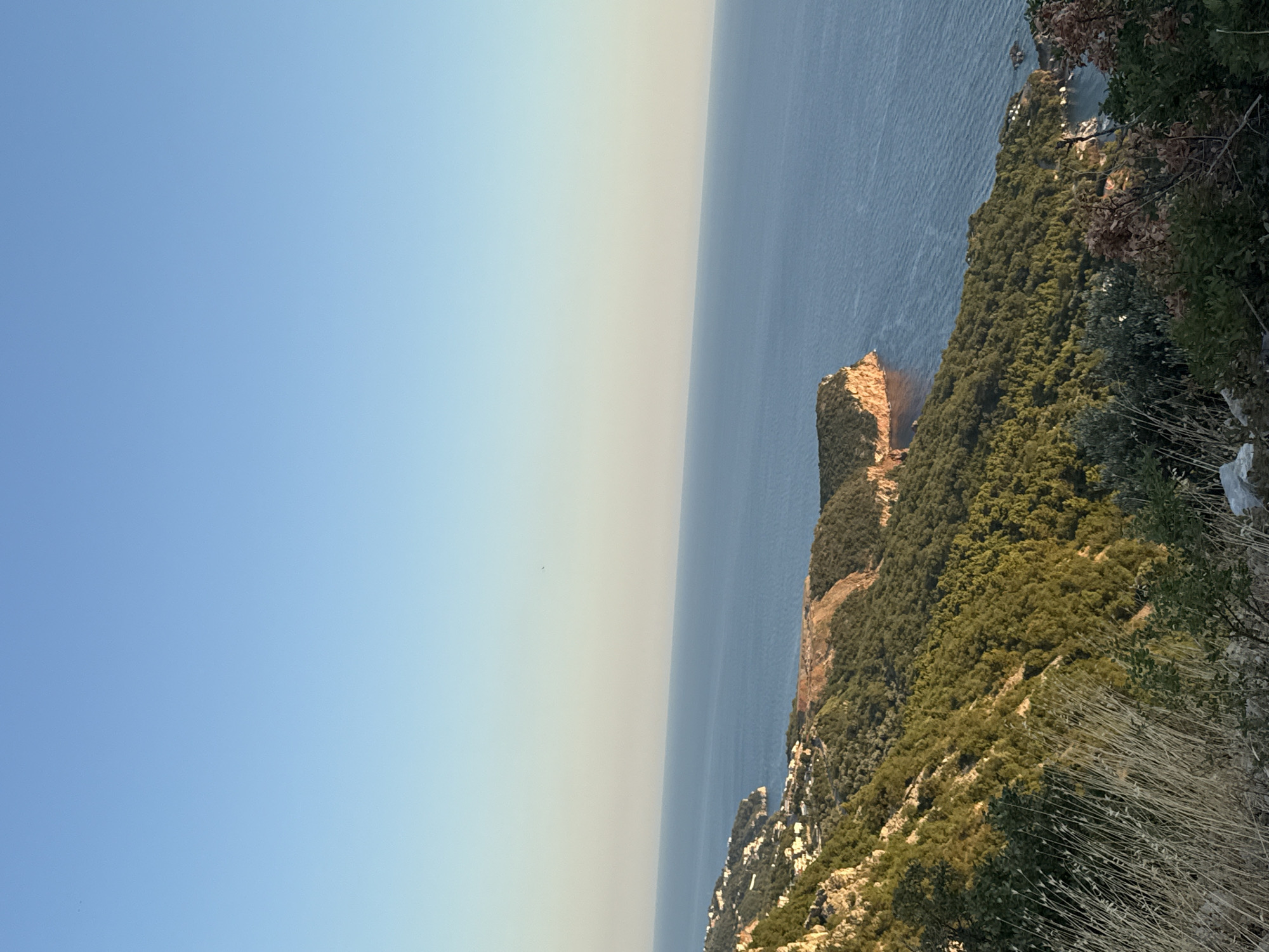 Golden hour over Sveti Stefan's coastline, Adriatic Sea
