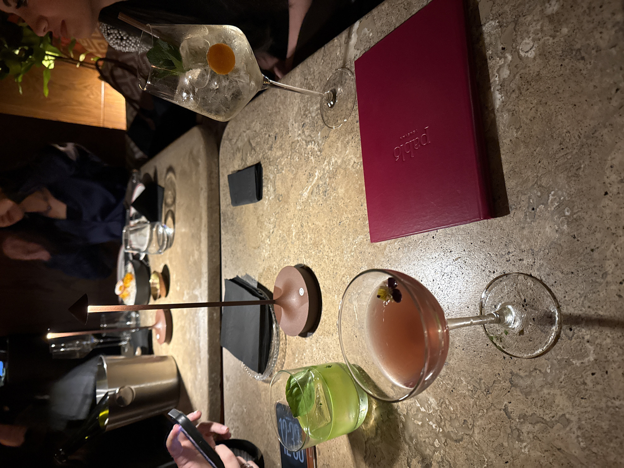 Evening dining captured at Pablo restaurant in Yerevan