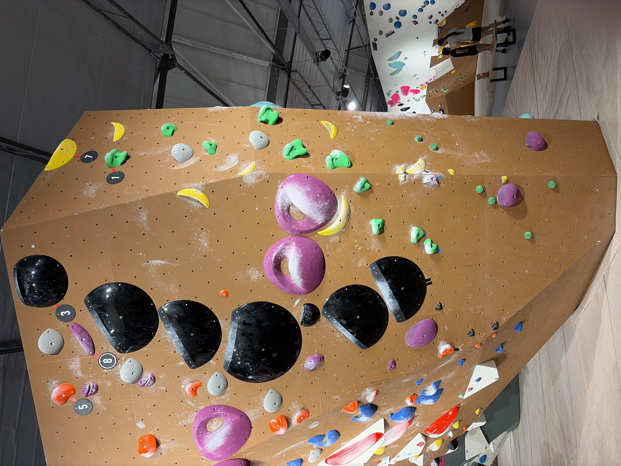 Indoor climbing gym observed in Delft, Netherlands