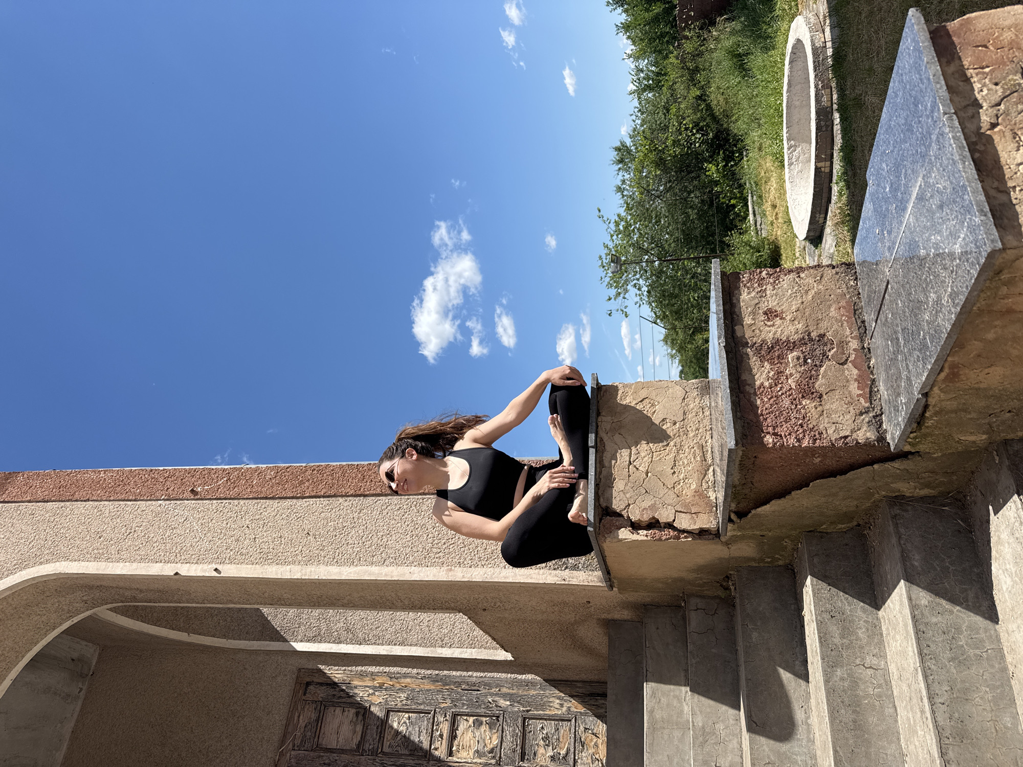 Morning leisure and garden exploration in Lozuvatka, Ukraine