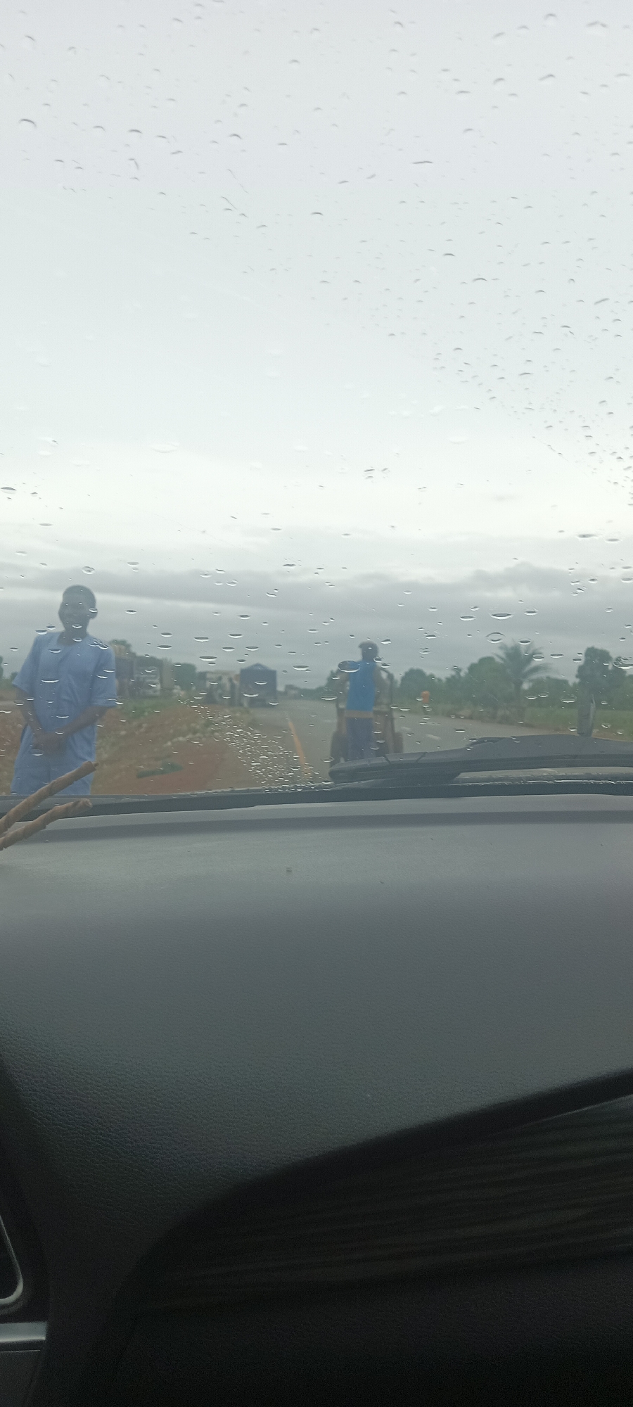 Rainy morning scenes captured across Lafia, Nigeria roadways