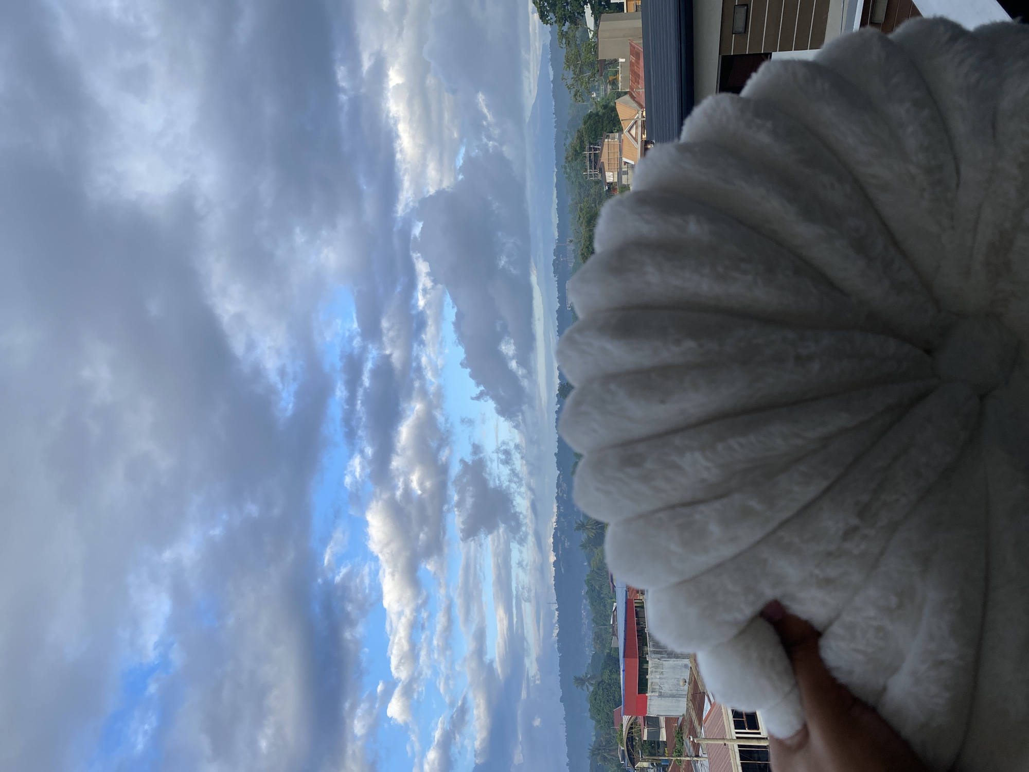 Personal photography session overlooks Davao City residential landscape