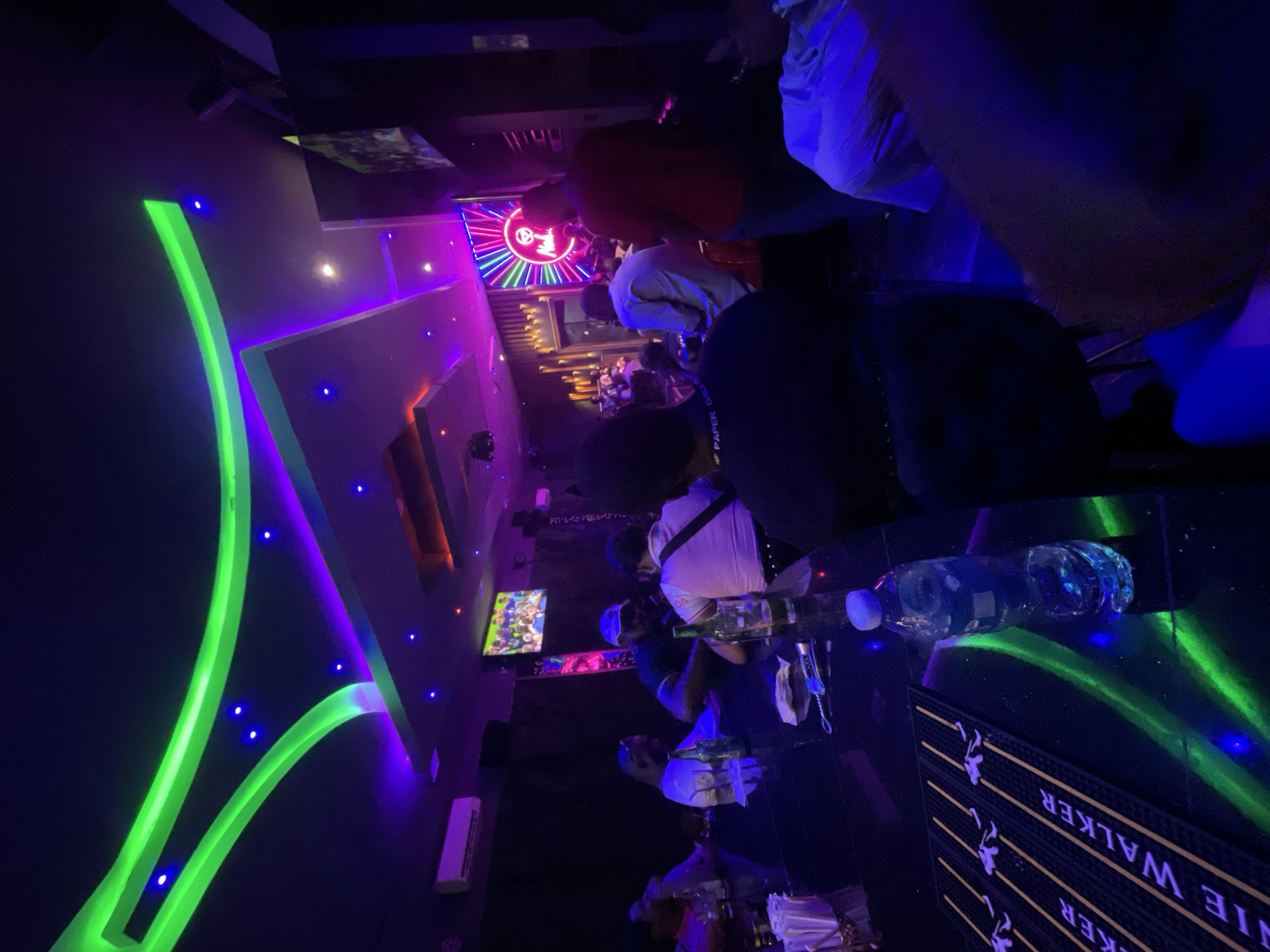 Soccer fans watch Champions League match at Rubuchi bar