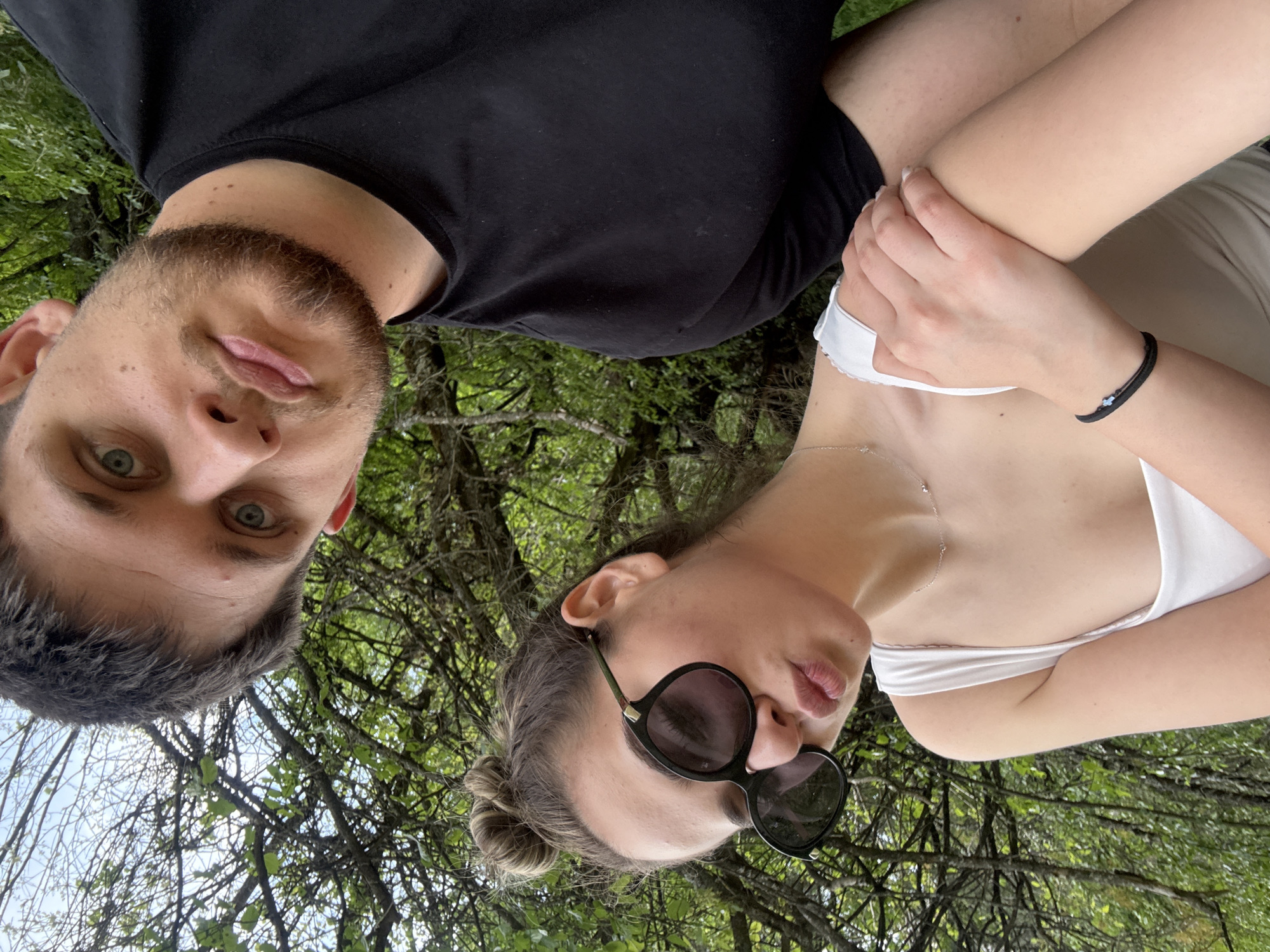 Afternoon park activities captured in Blagoevgrad, Bulgaria