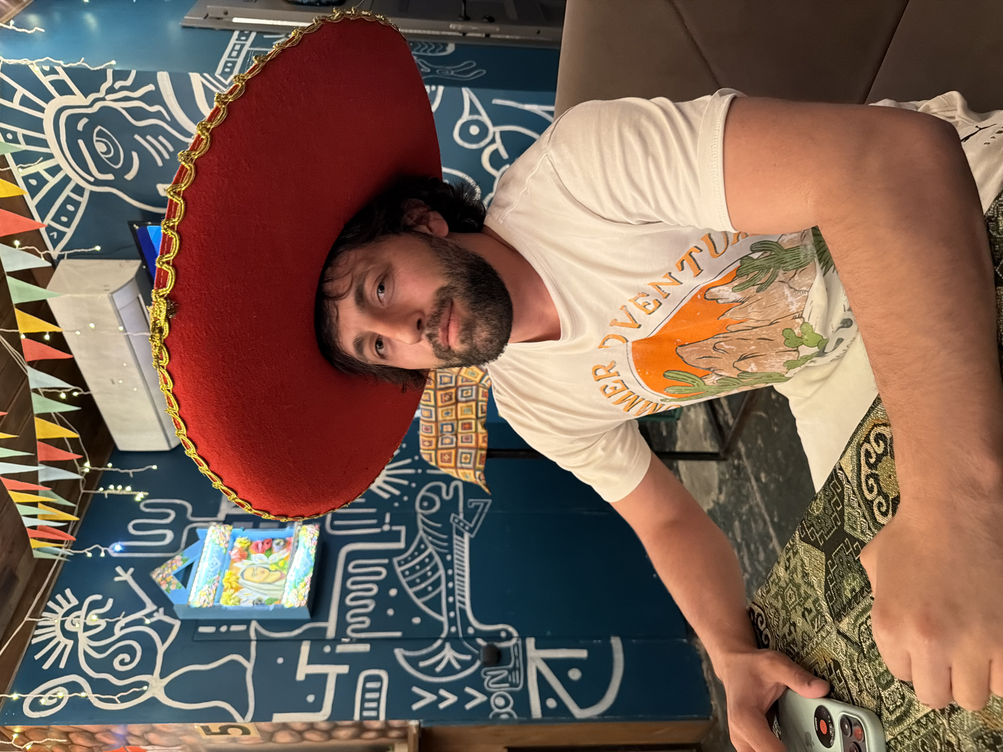 Mexican restaurant scene captured in Krasnoyarsk, Russia