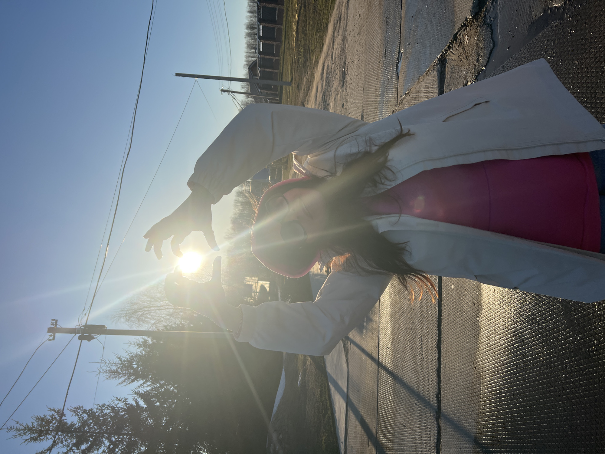 Spring afternoon life documented in Noviy, Russia