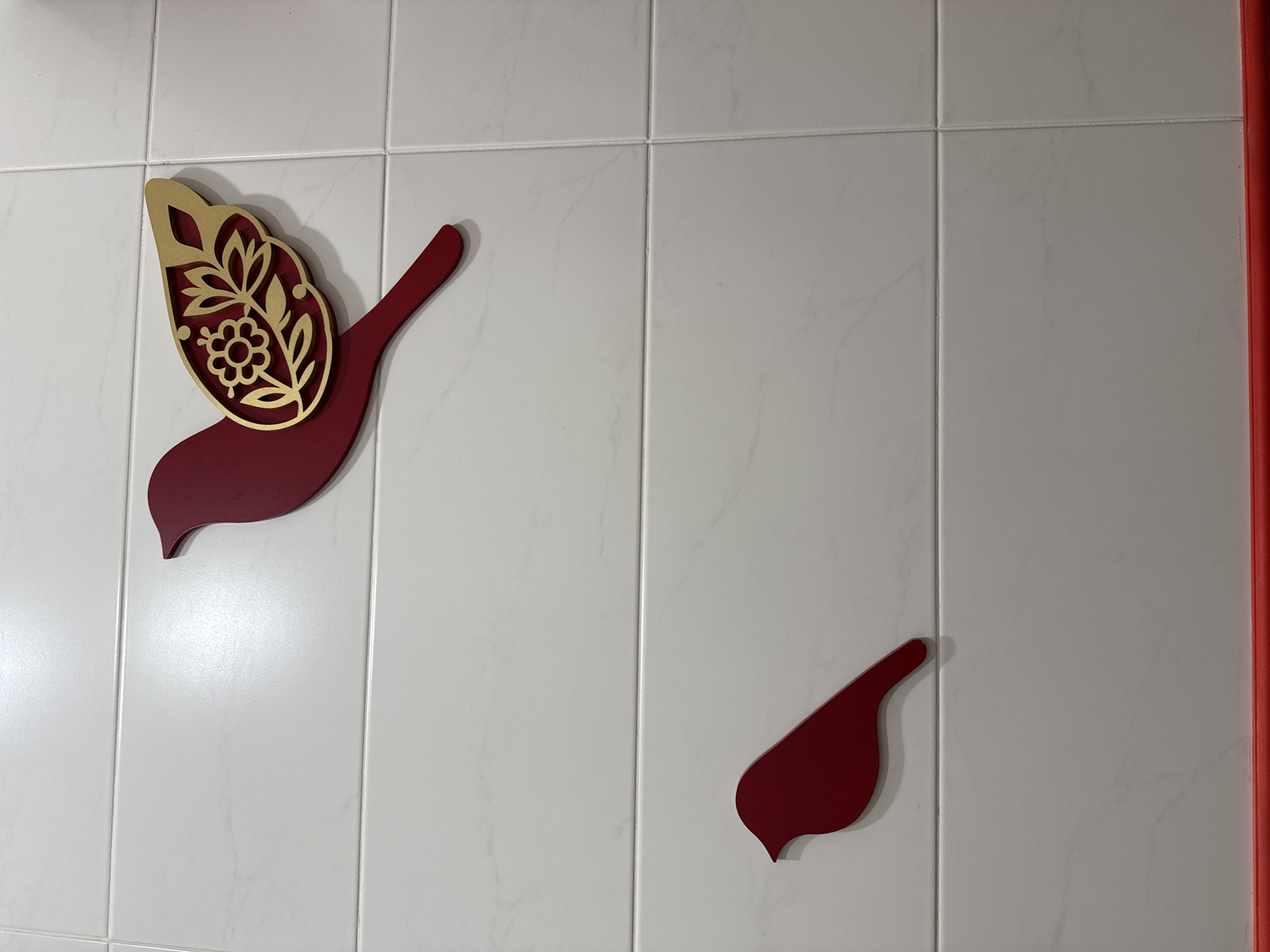 Decorative bathroom interior details captured in Donetsk