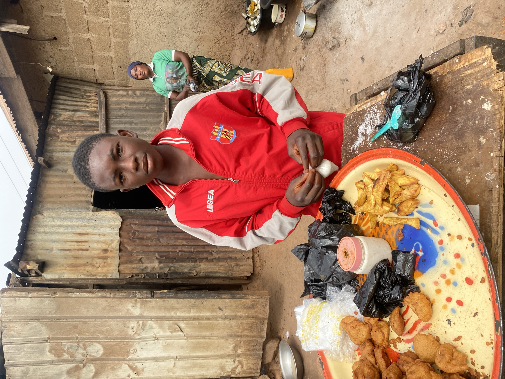 Morning street food vendors serve community in Rido, Nigeria