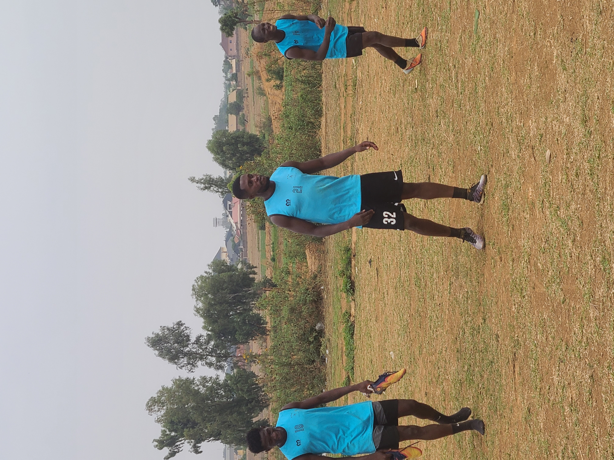 Soccer team holds practice session in Barikin Jirga Summa