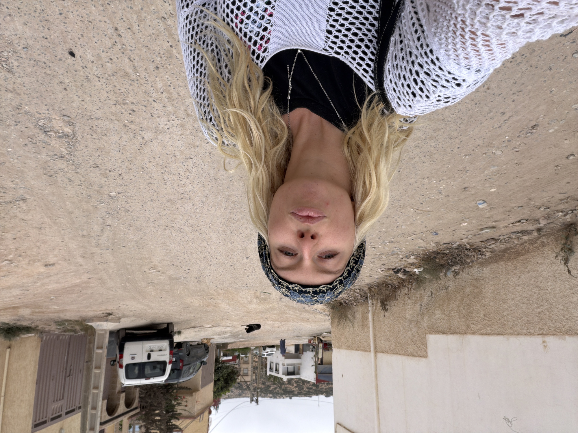 Morning walk documented through Aourir, Morocco streets and architecture