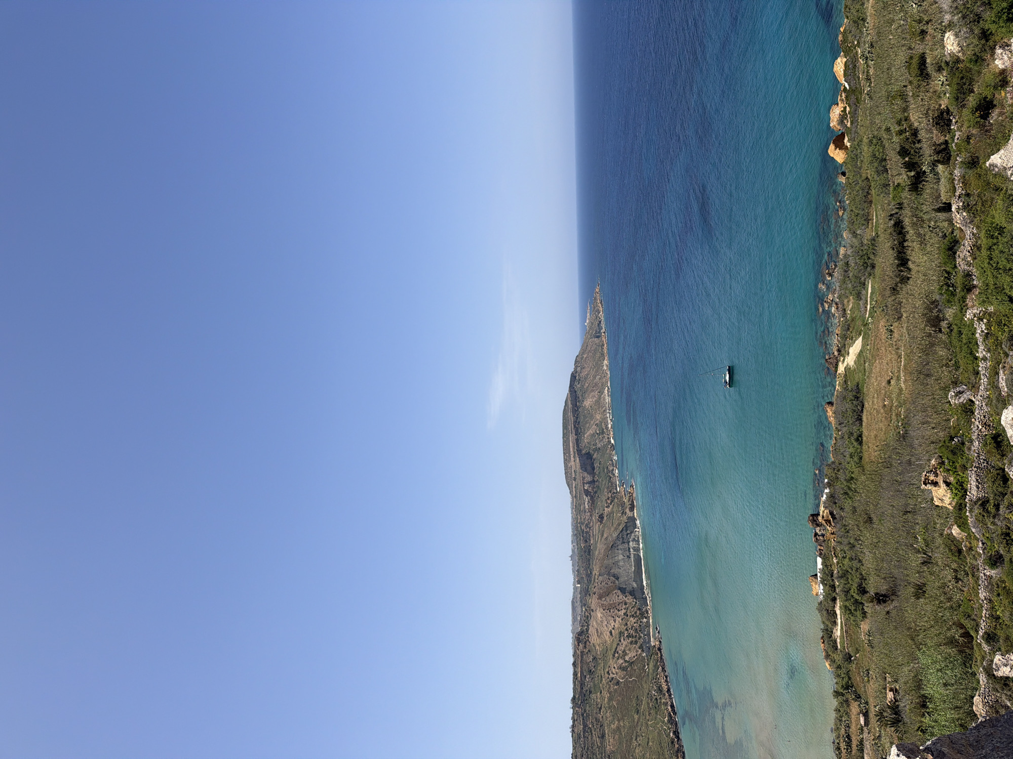 Coastal views and local kiosk documented in Nadur, Malta