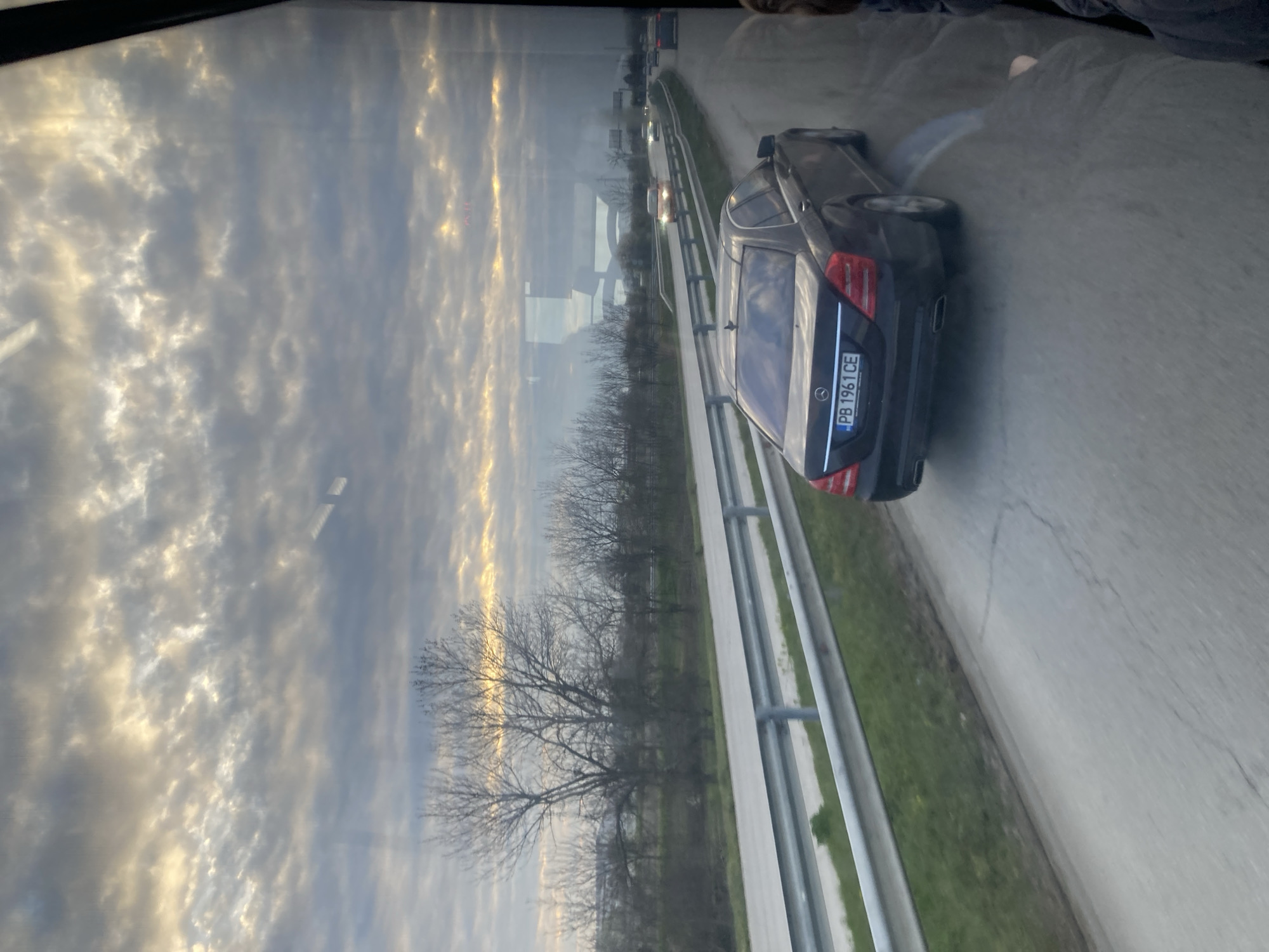 Vehicle spotted on Bulgarian highway near Tsaratsovo
