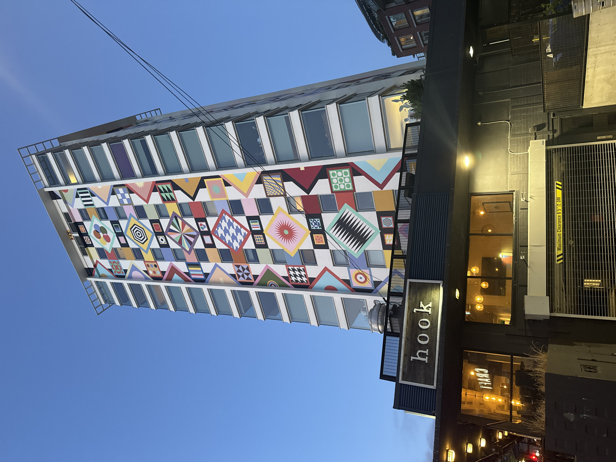 Evening street-level tour of Vancouver's Yaletown architecture and public art
