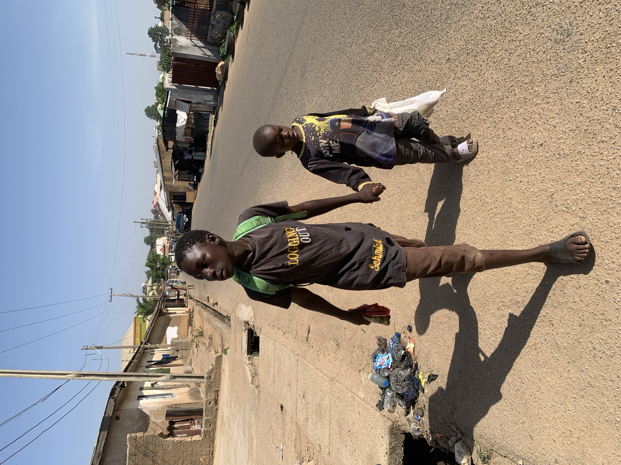 Morning street life documented in Jos, Nigeria