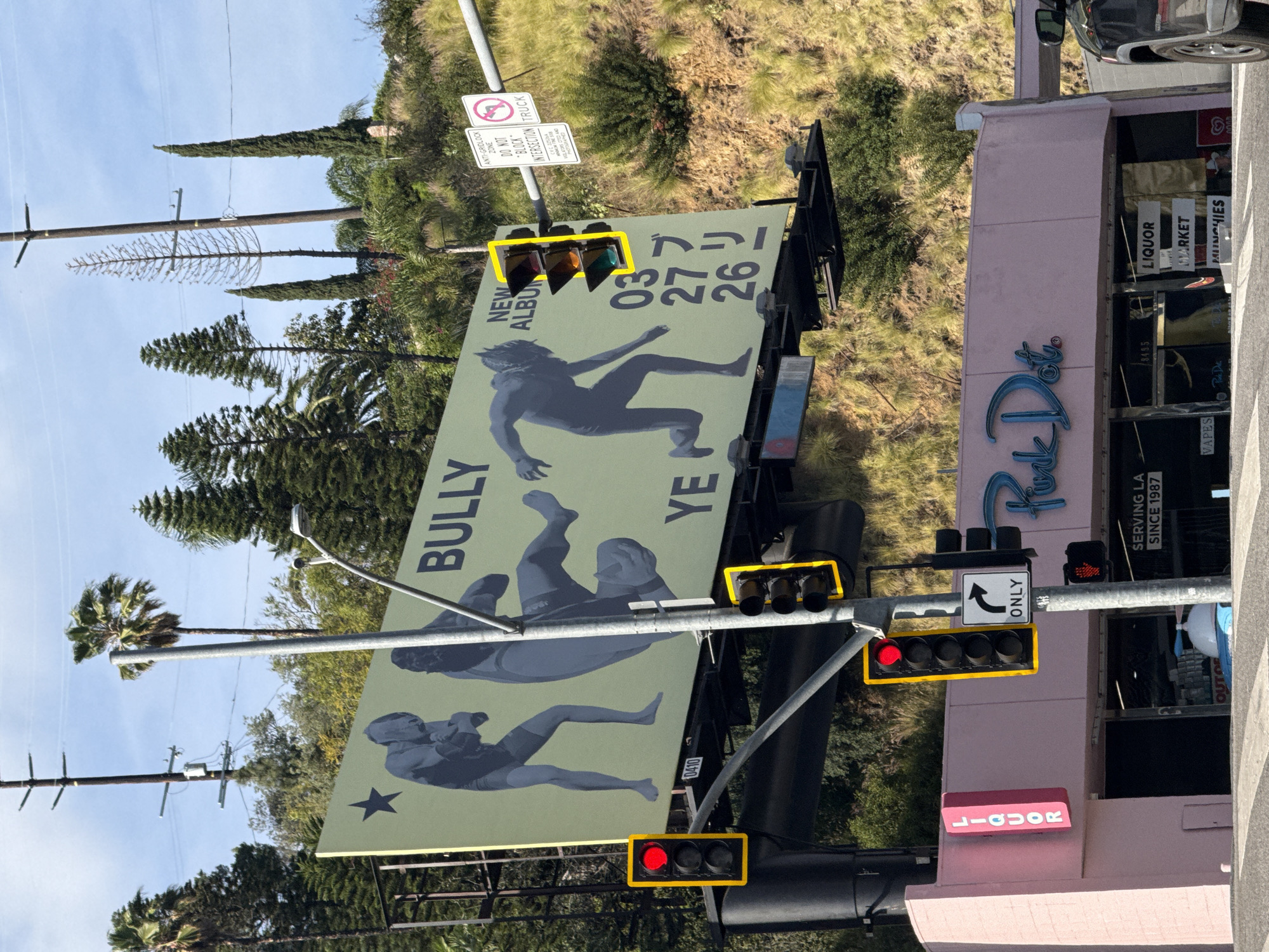 West Hollywood billboards advertise May entertainment releases