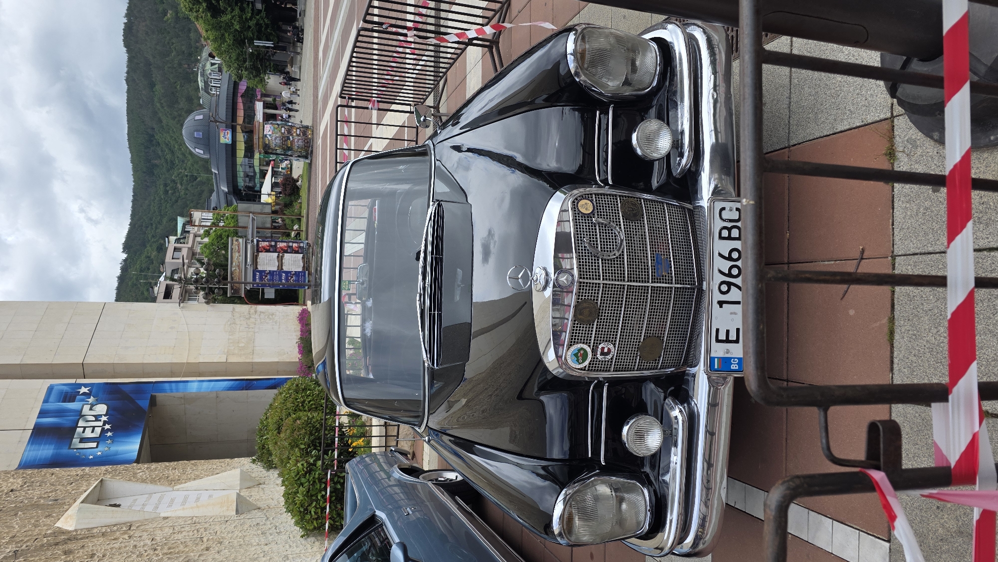 Vintage car display marks graduation celebration in Blagoevgrad