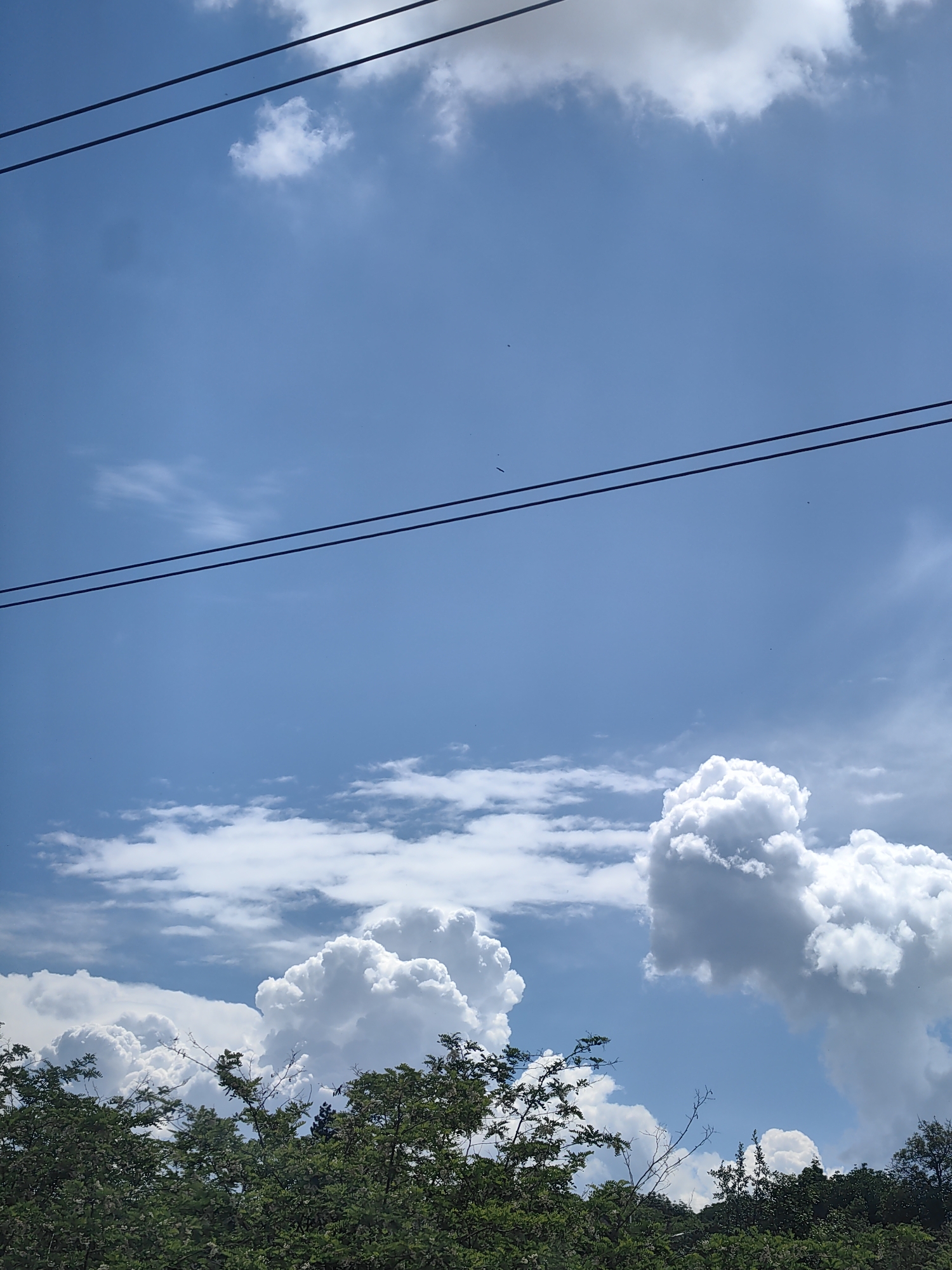 Rural Ukraine countryside documented under clear skies