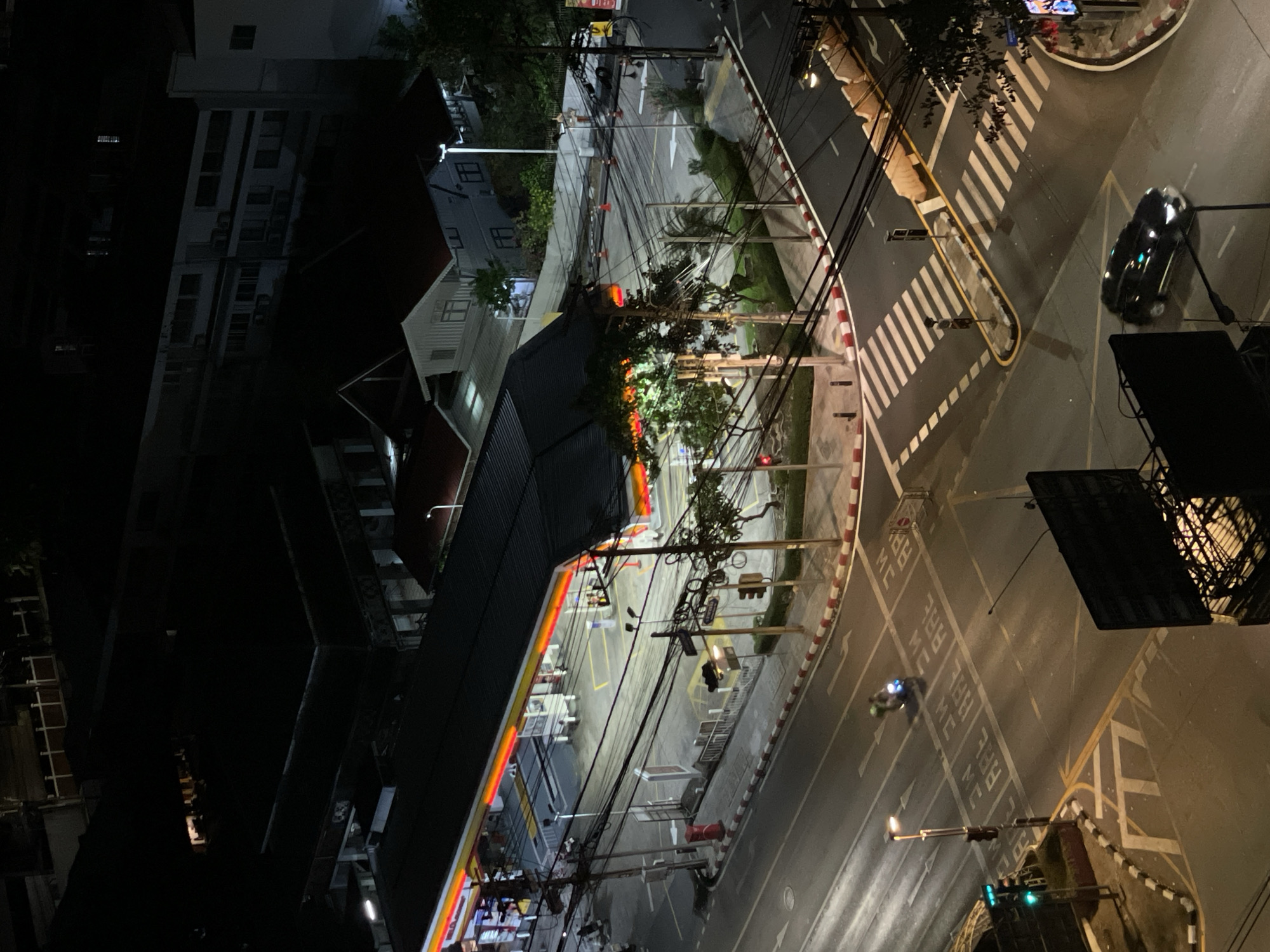 Bangkok nighttime scenes captured from elevated viewpoints