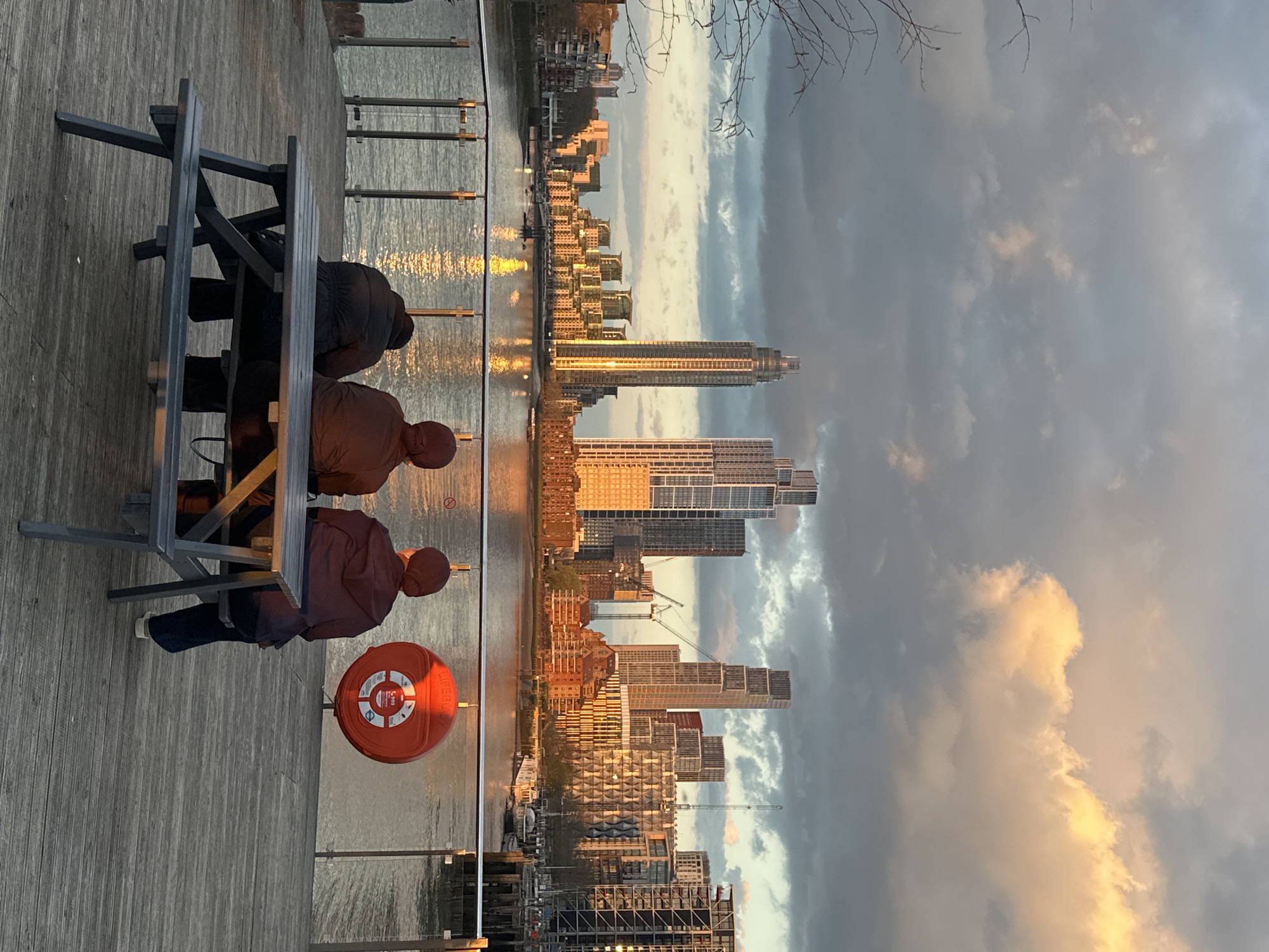 Thames sunset captured by witnesses in London