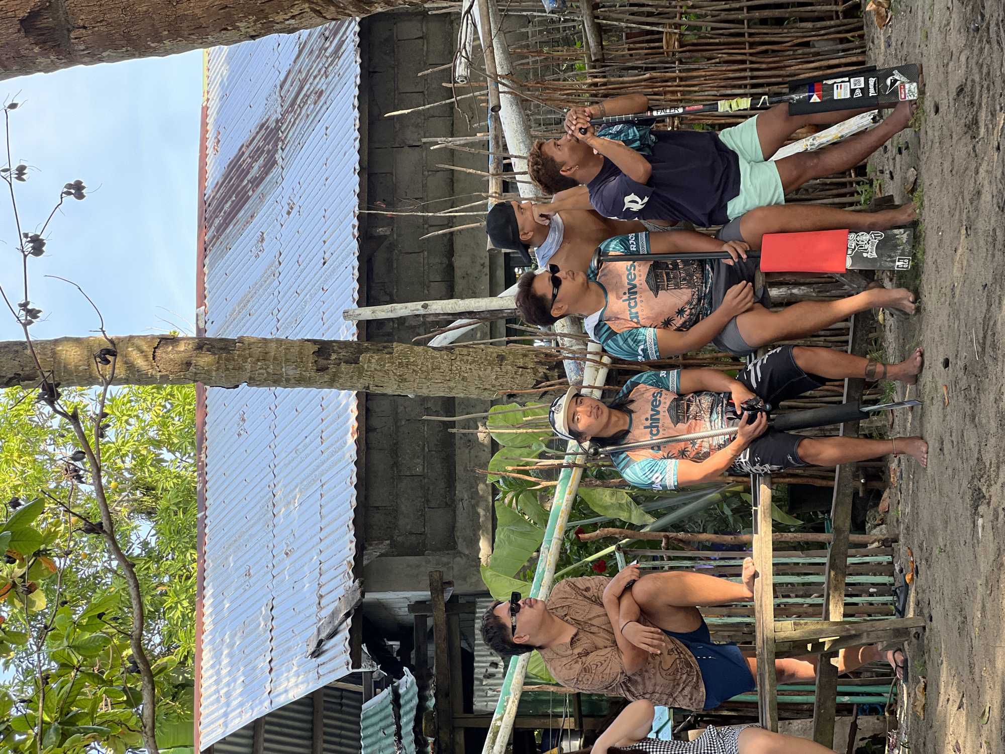 Beachside hangout in General Luna near Cloud 9