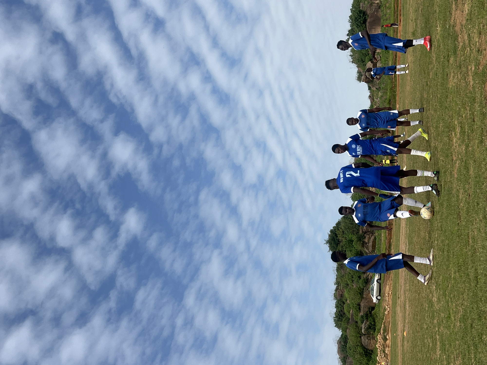 New Hope FC runs a morning training session in Jos, Nigeria