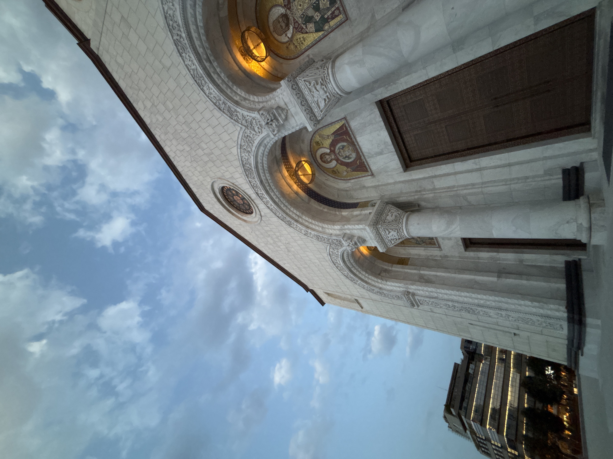 Evening at Saint Sava Church, Belgrade