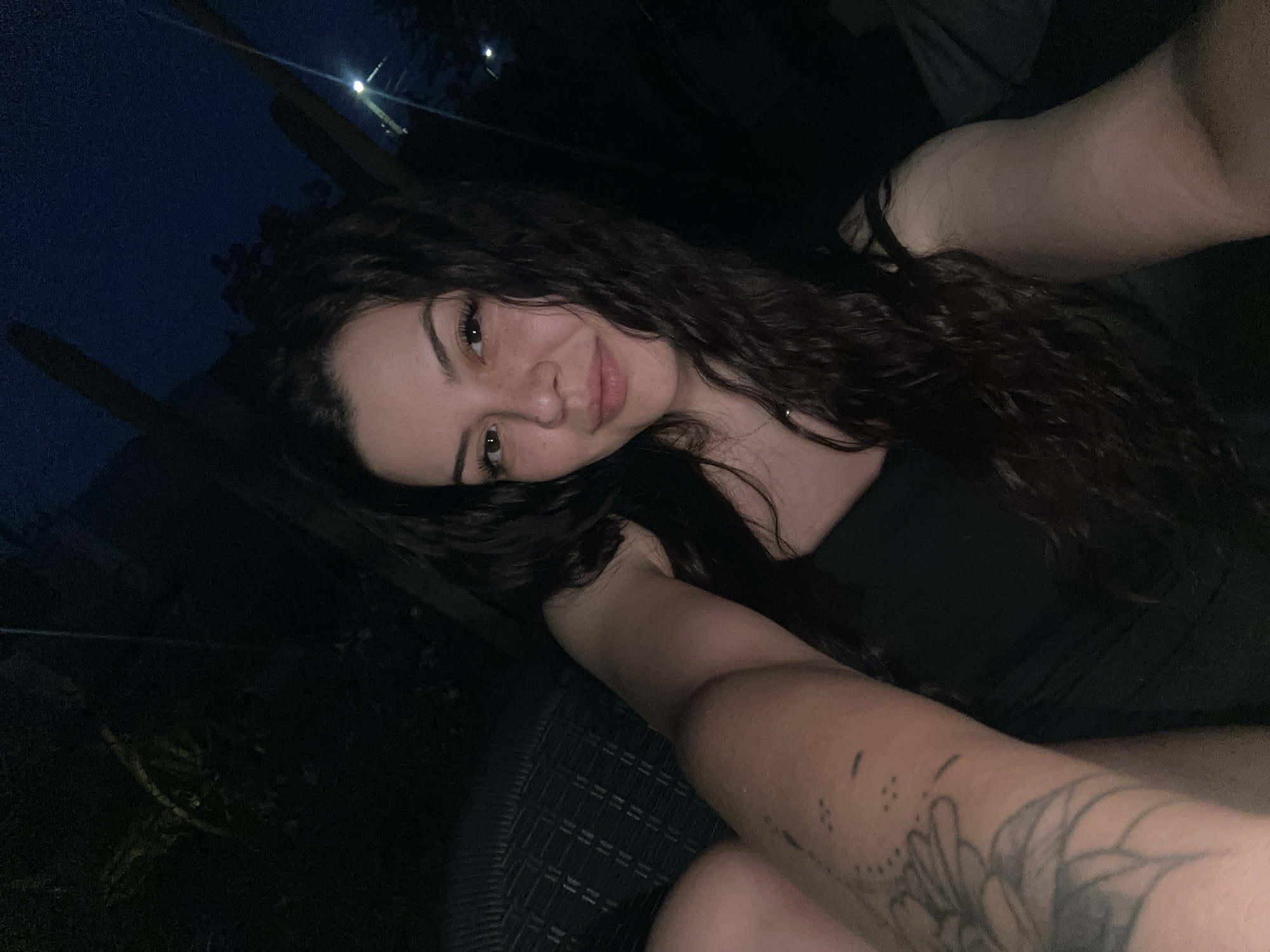 Selfie session across Bulgarian towns with garden and nighttime scenes