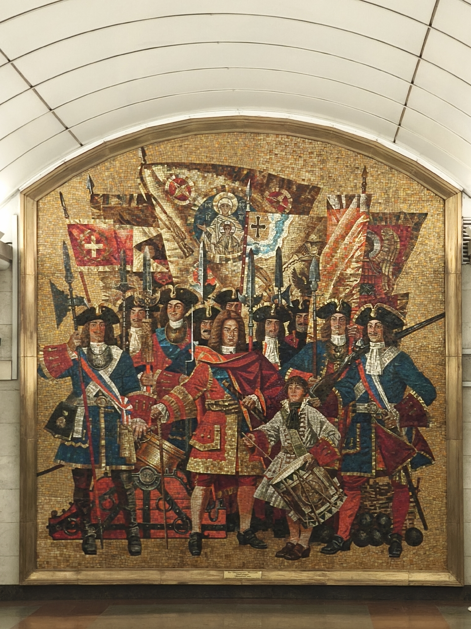 Saint Petersburg metro stations and parks documented by witness