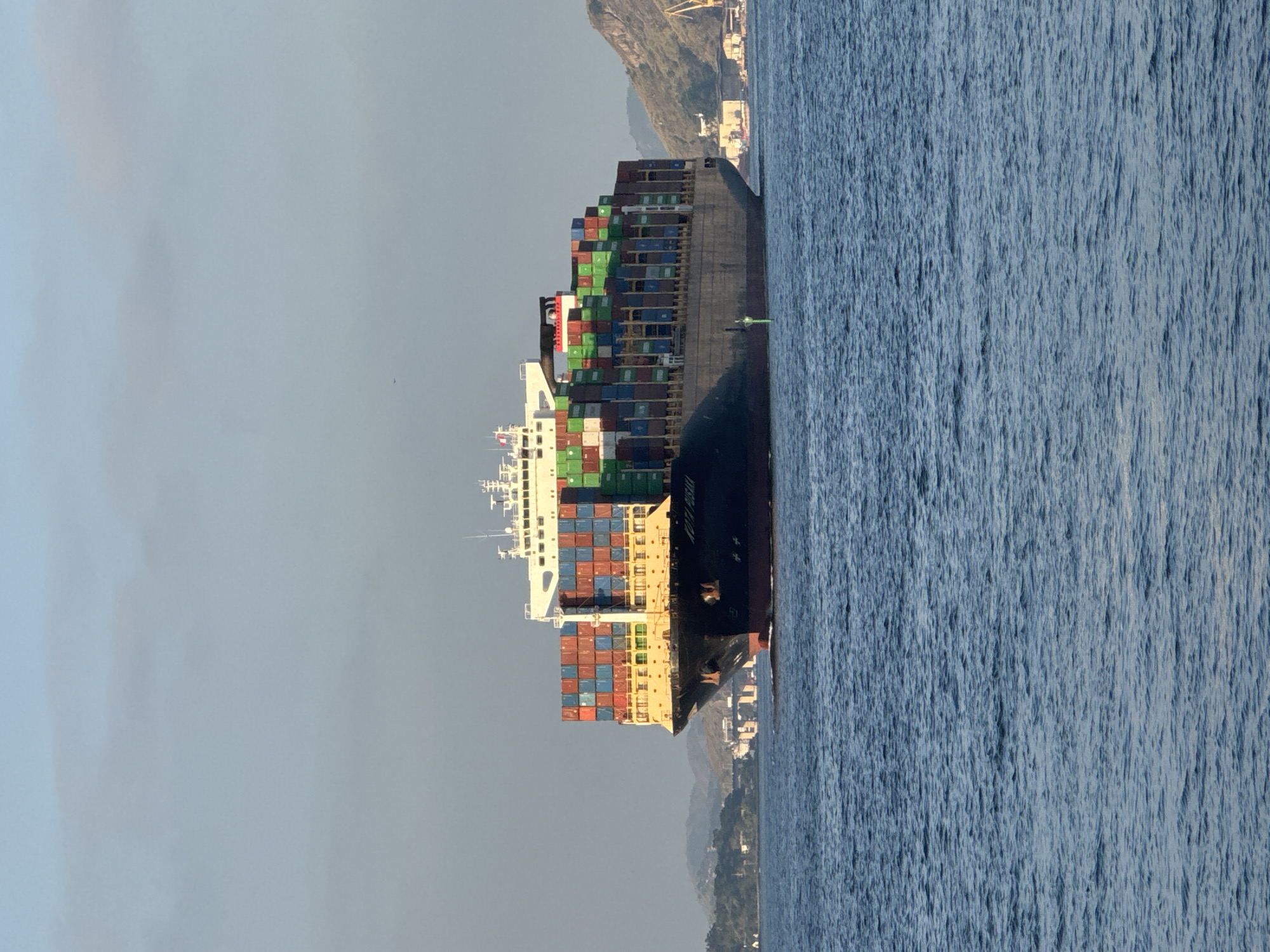 Rio's harbor blends industrial shipping with modern waterfront architecture