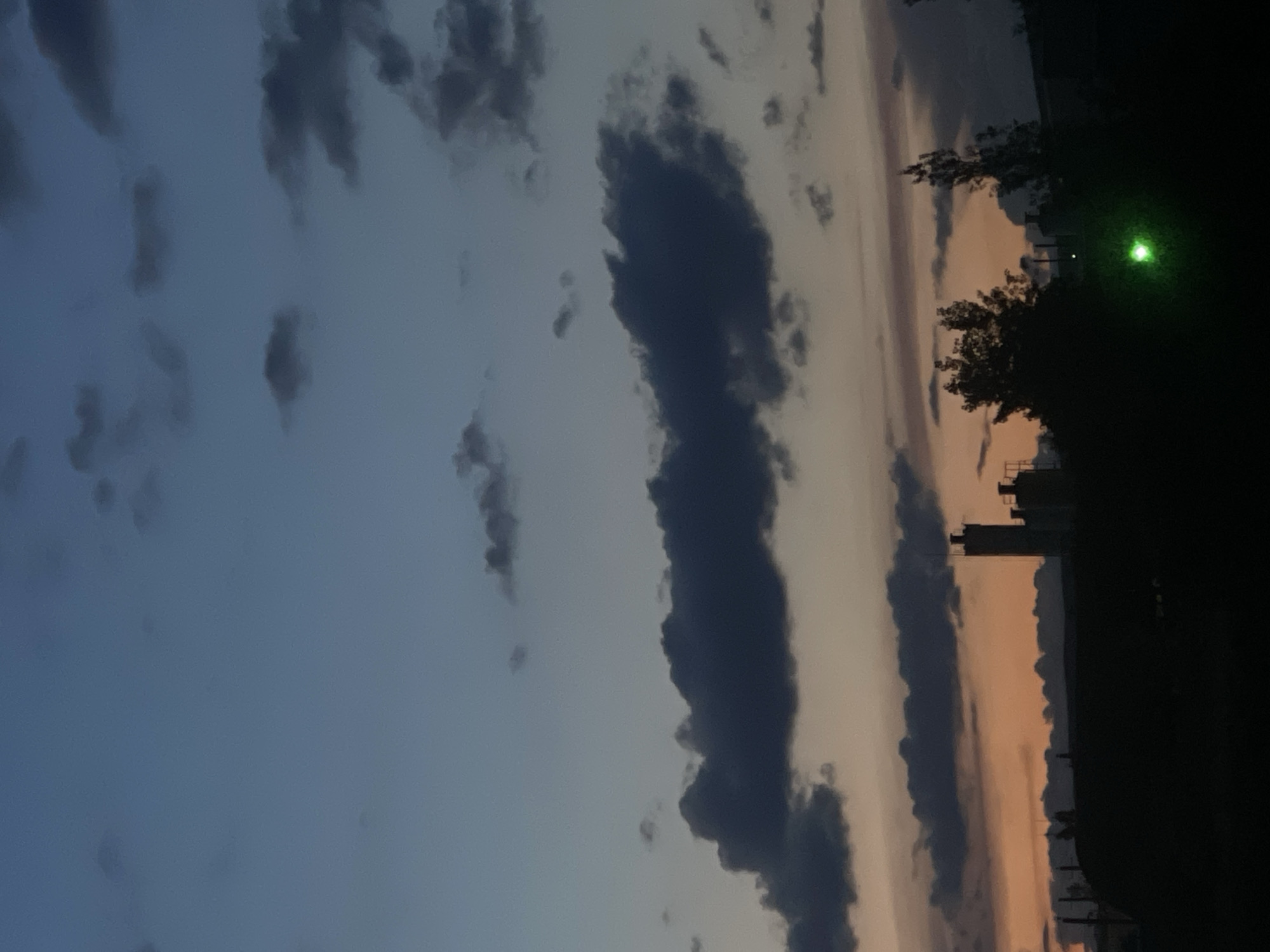 Twilight photography session documented across Tbilisi during evening hours