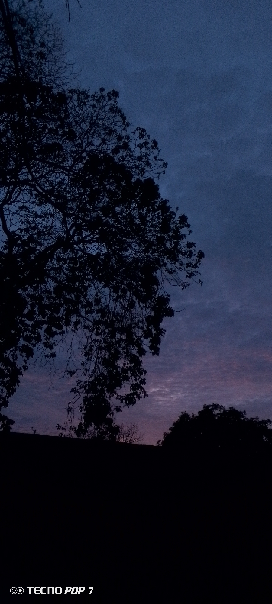 Twilight sky progression documented over Altagracia, Venezuela