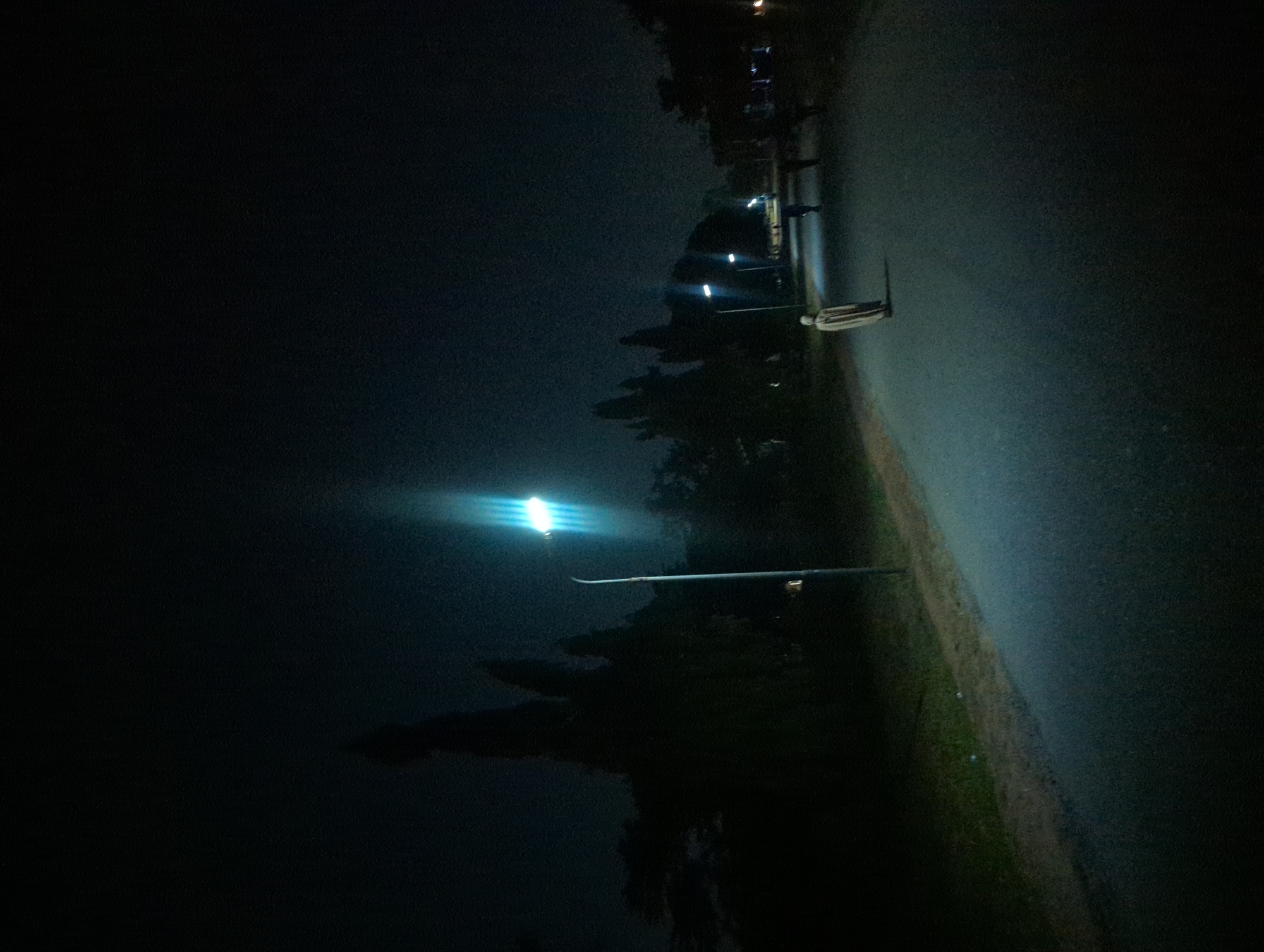 Nighttime street activity observed in Ilorin, Nigeria