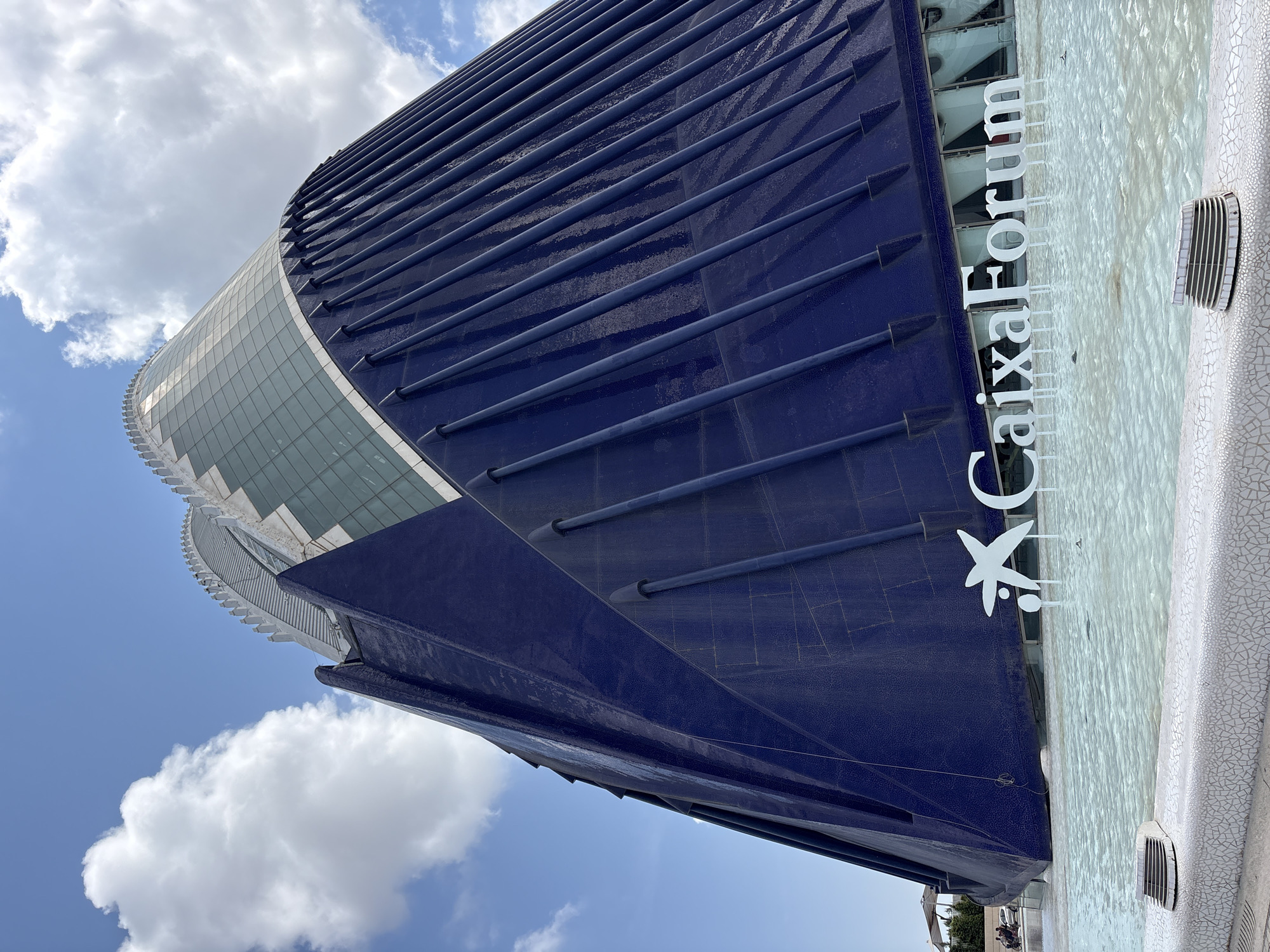 Valencia's bold modern architecture: CaixaForum and cable bridge