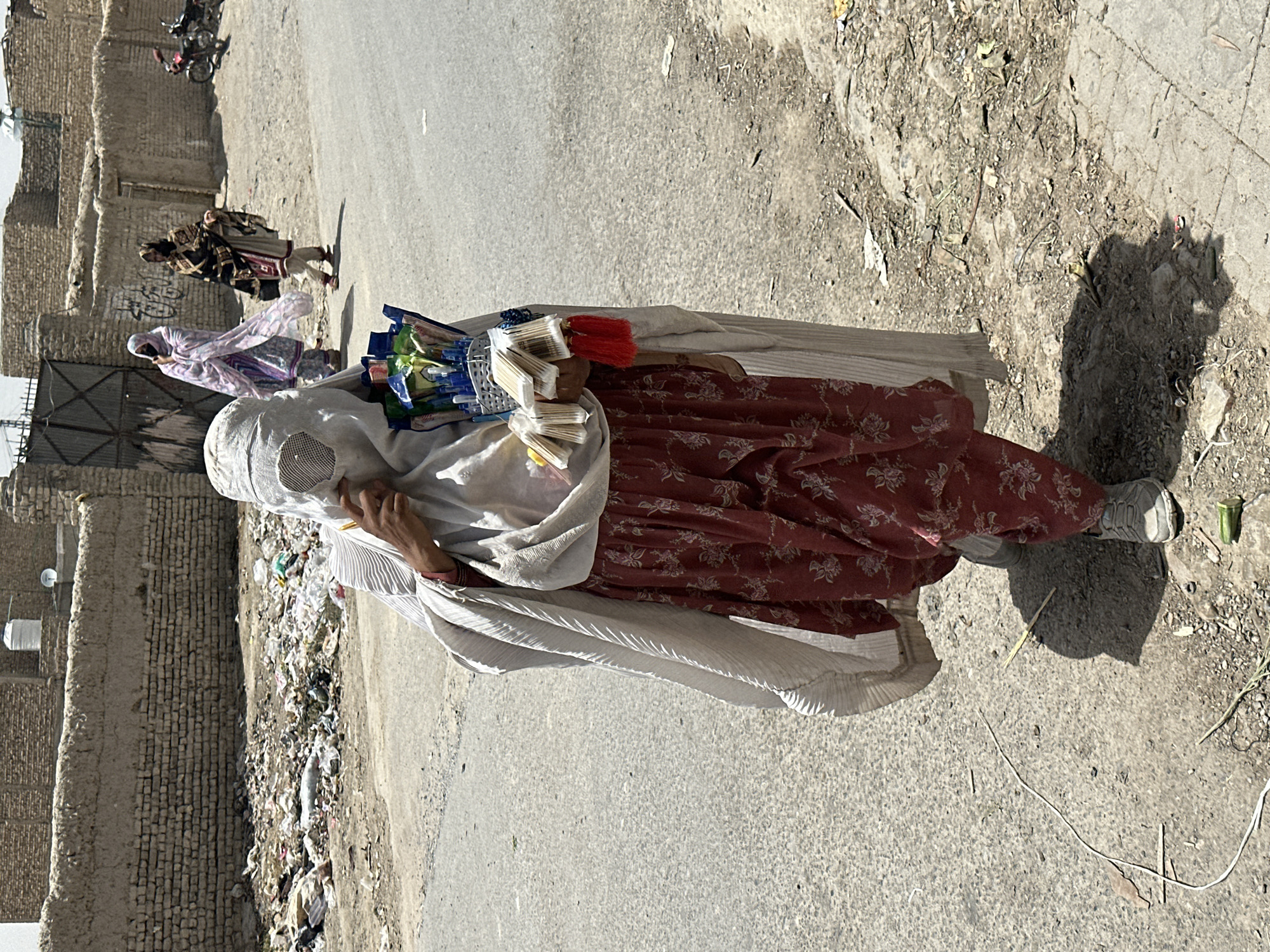 Street scene on a sunny day in Quetta, Pakistan