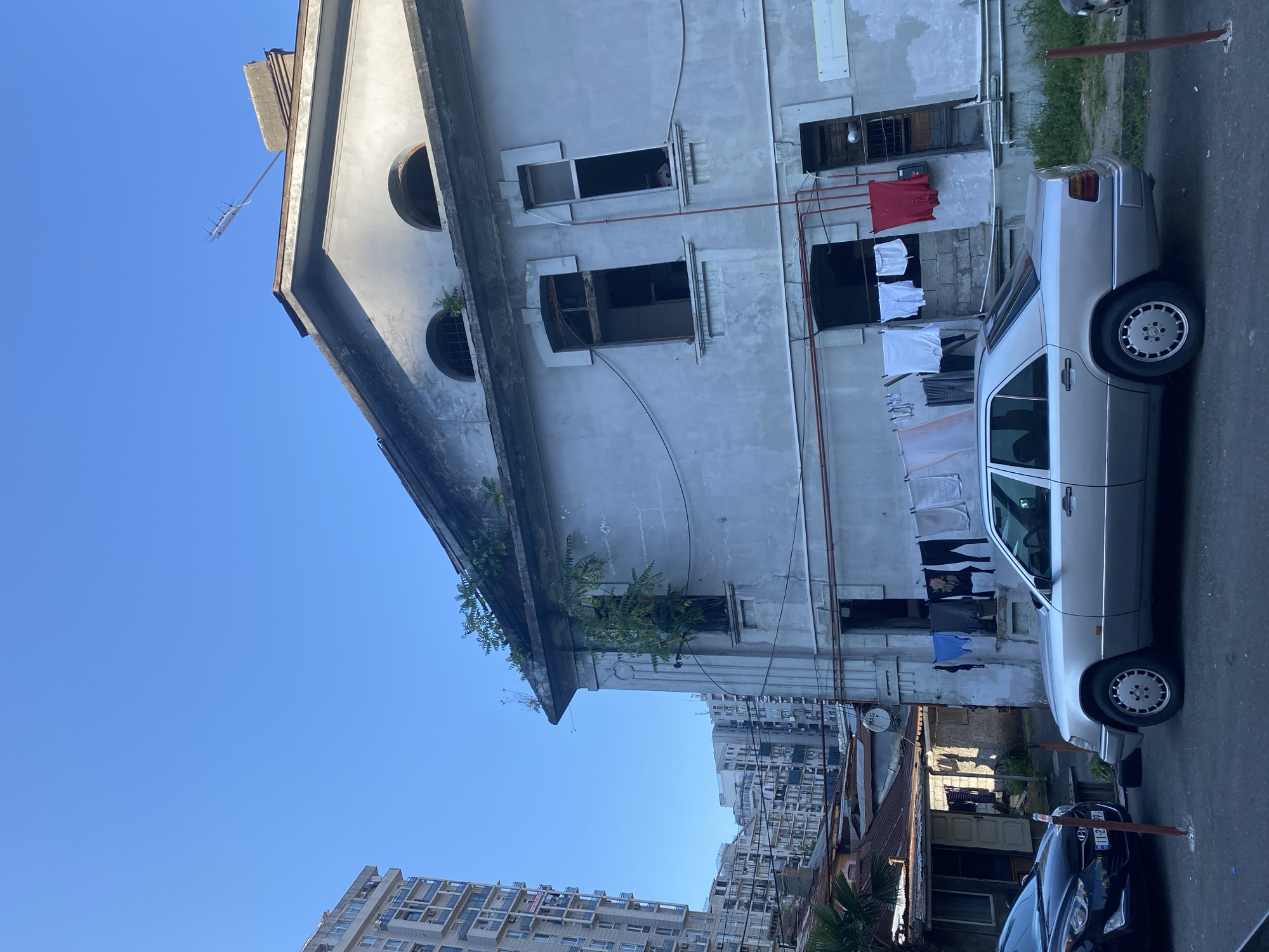 Batumi street scenes mixing Soviet architecture with modern glass towers
